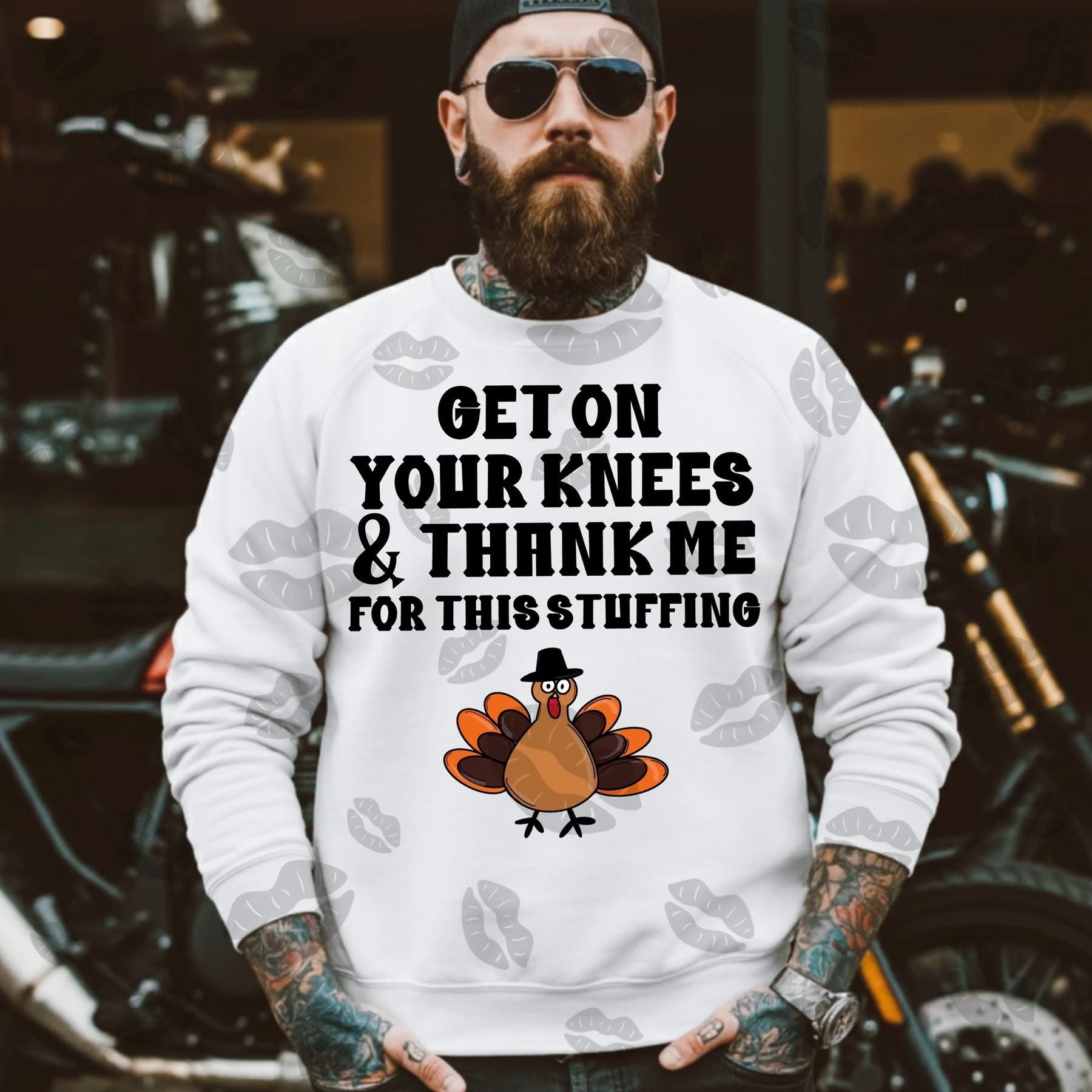 Knees Stuffing Thanksgiving- ADULT