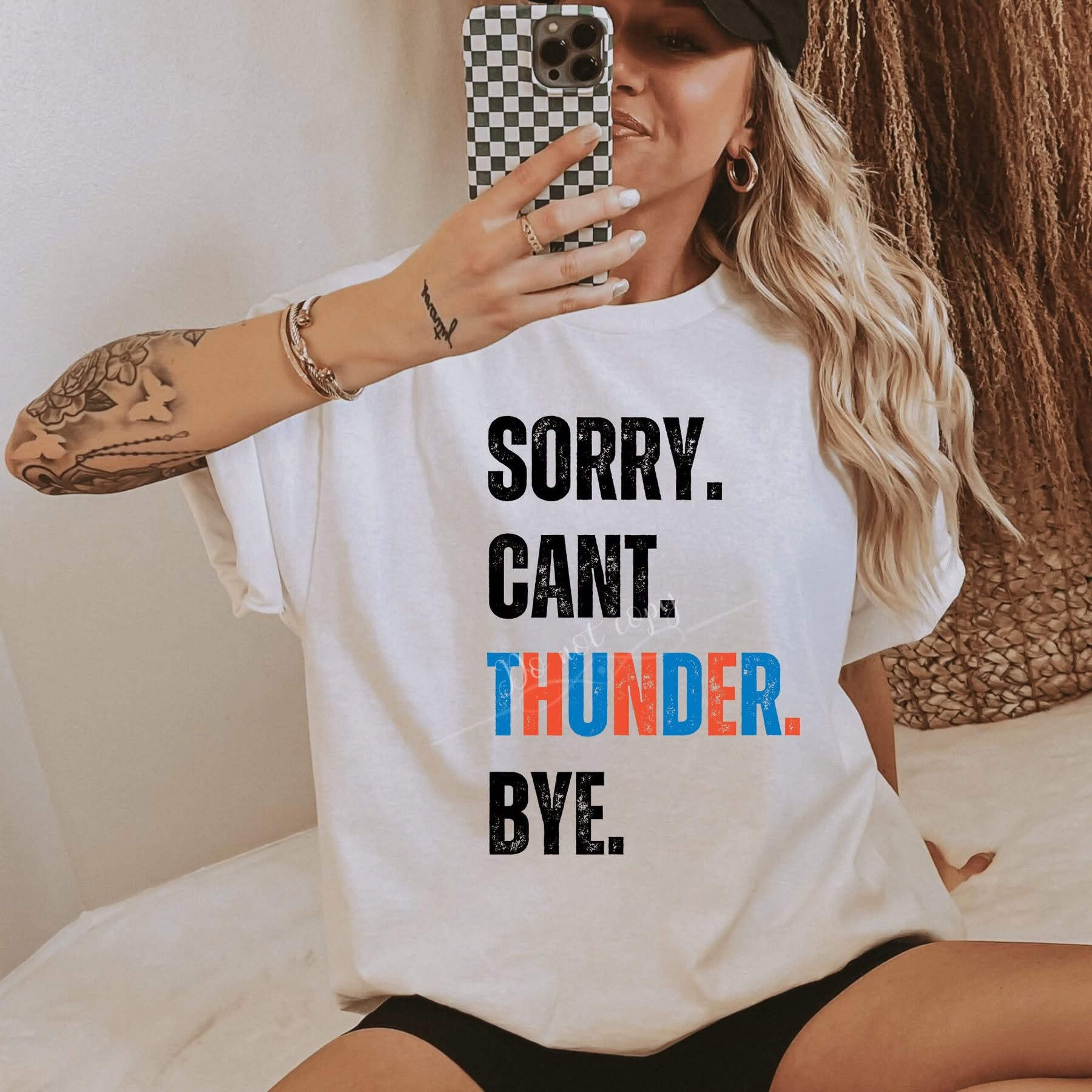 Sorry Can’t Thunder - ADULT