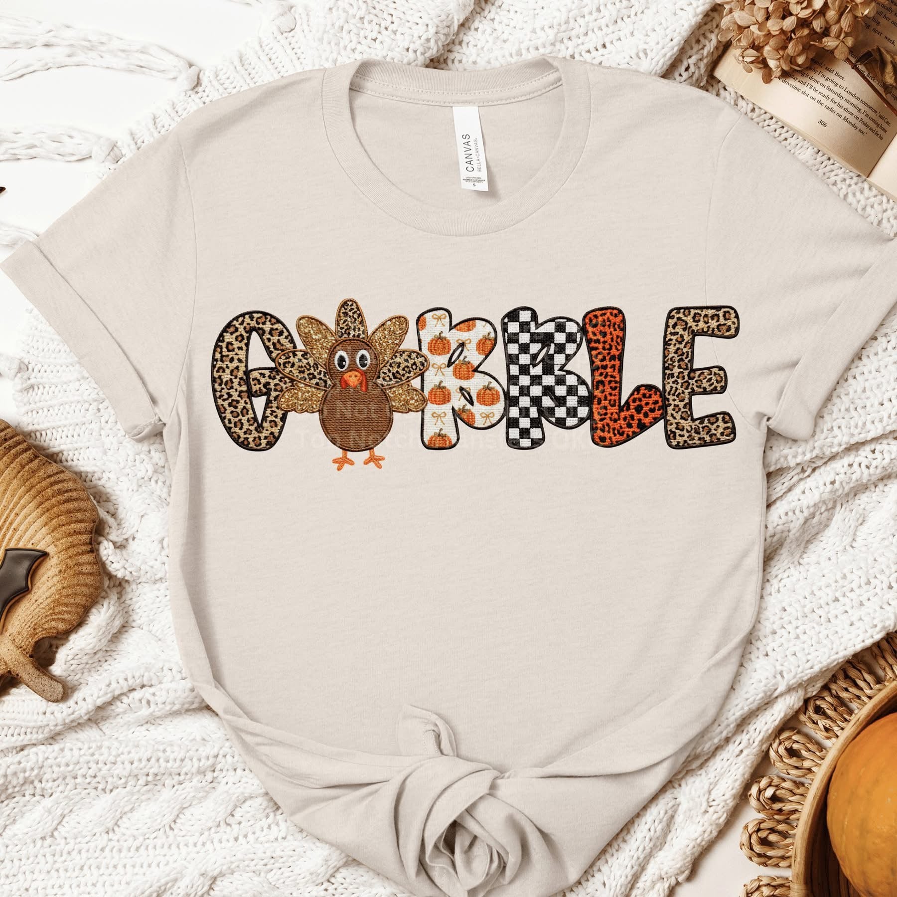 Gobble Print- ADULT