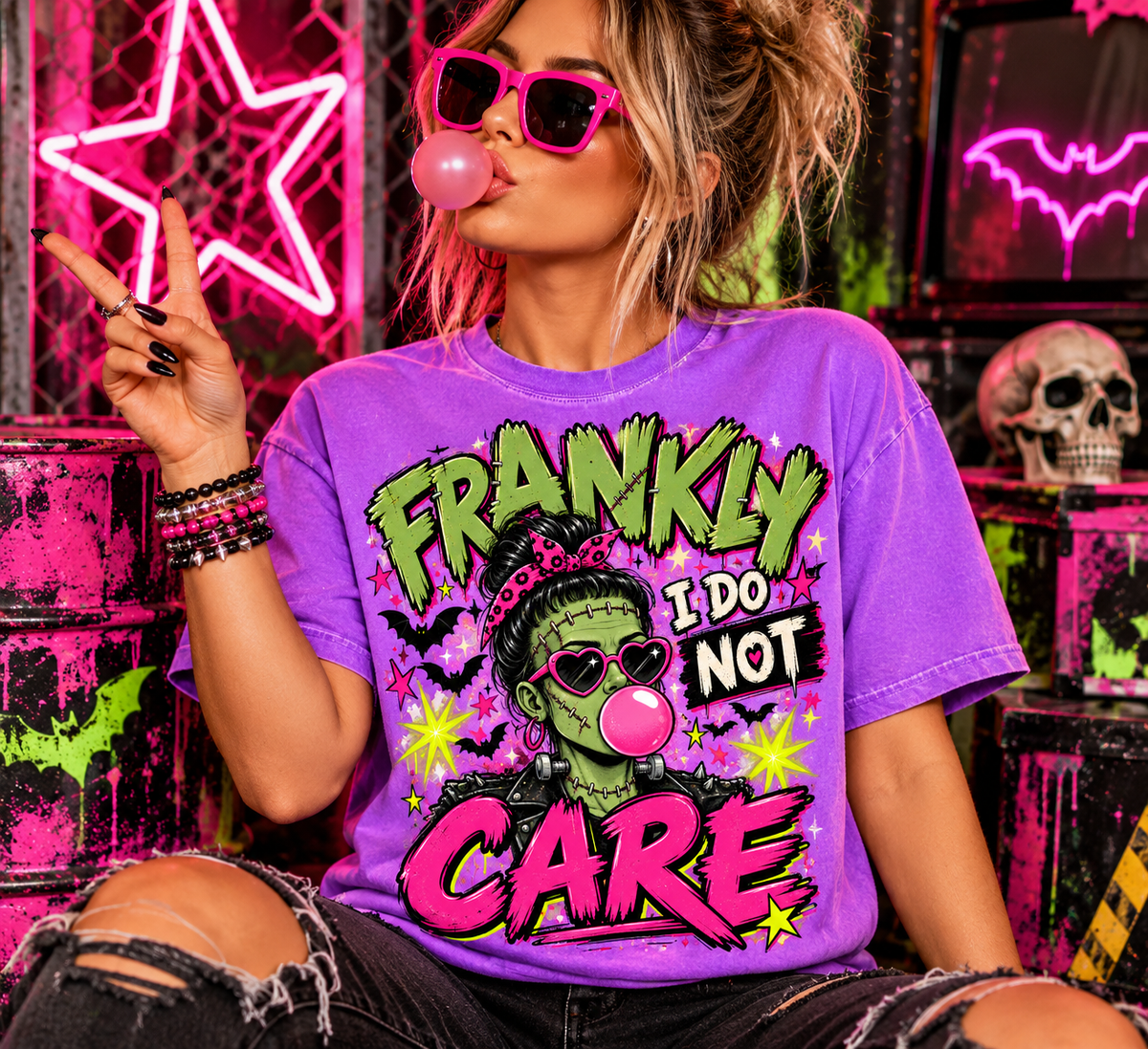 Frankly Do Not Care Woman-ADULT