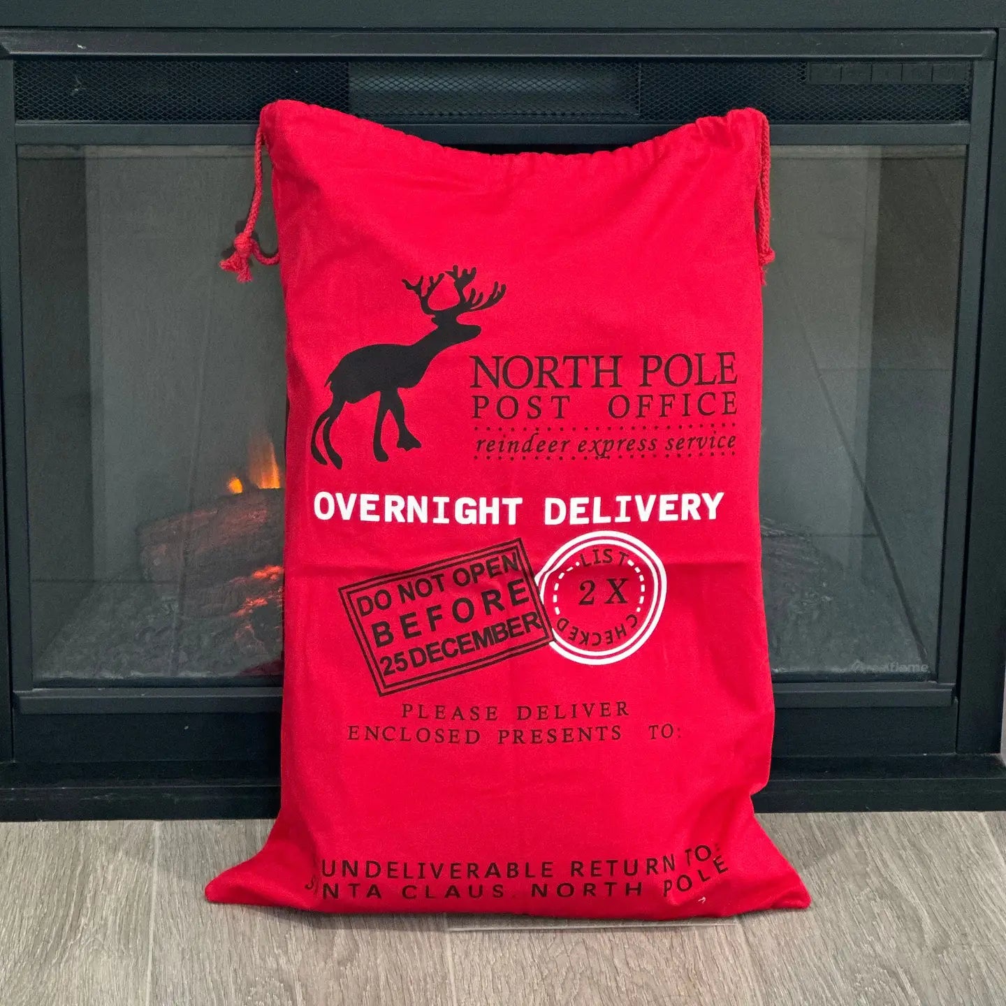 Red Santa Sack