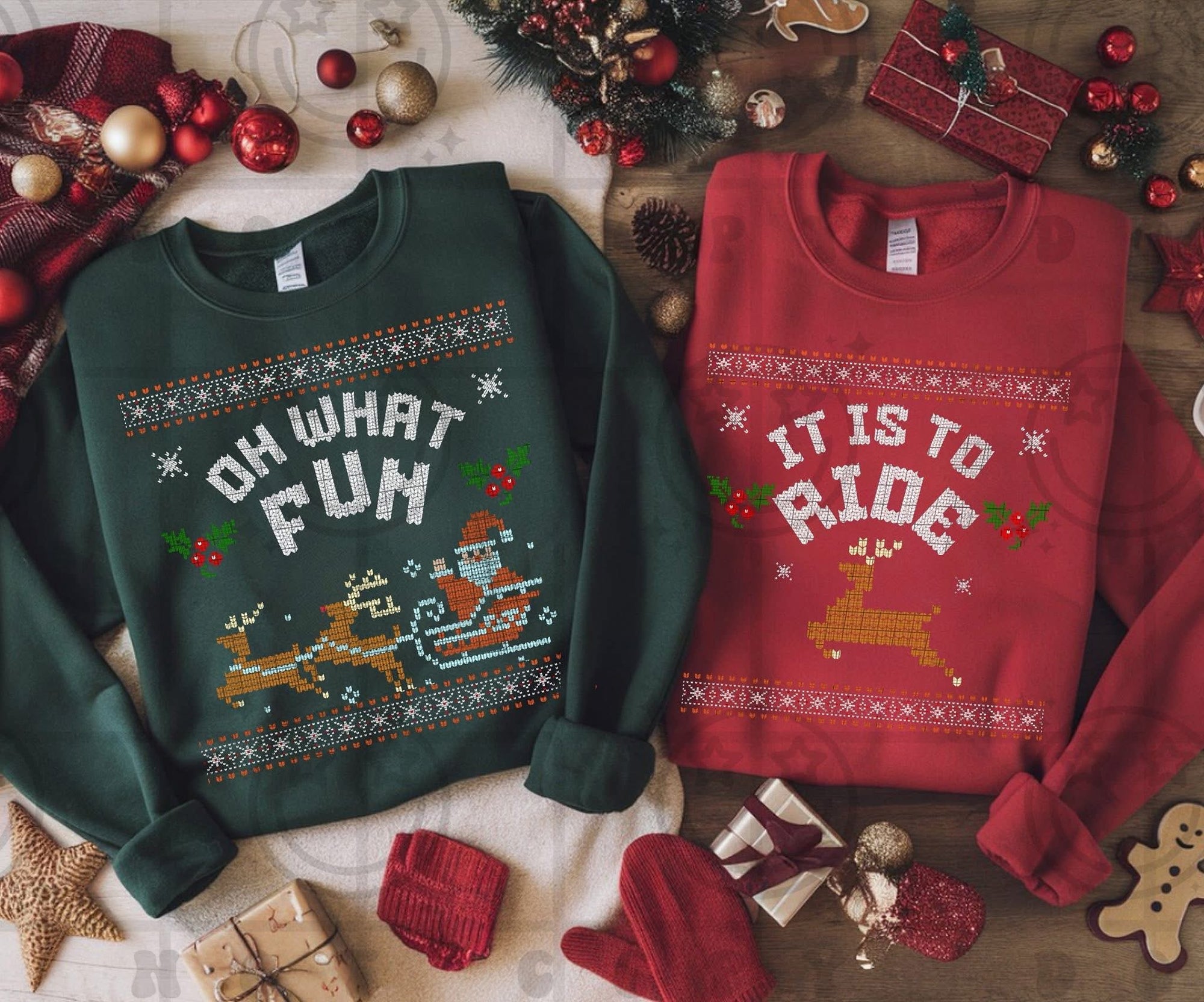 Matching Fun Ride Christmas- ADULT