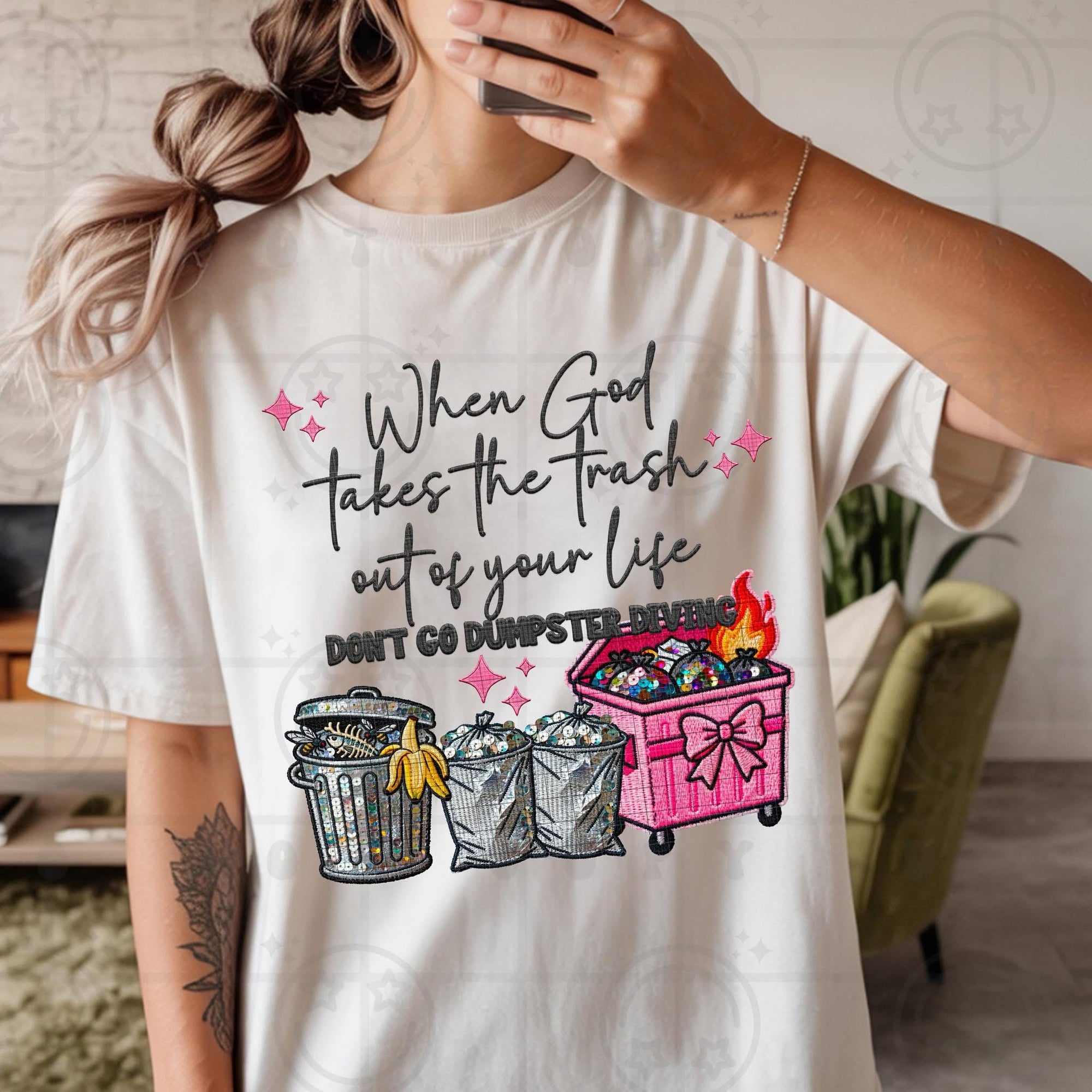 No Dumpster Diving Christian- ADULT