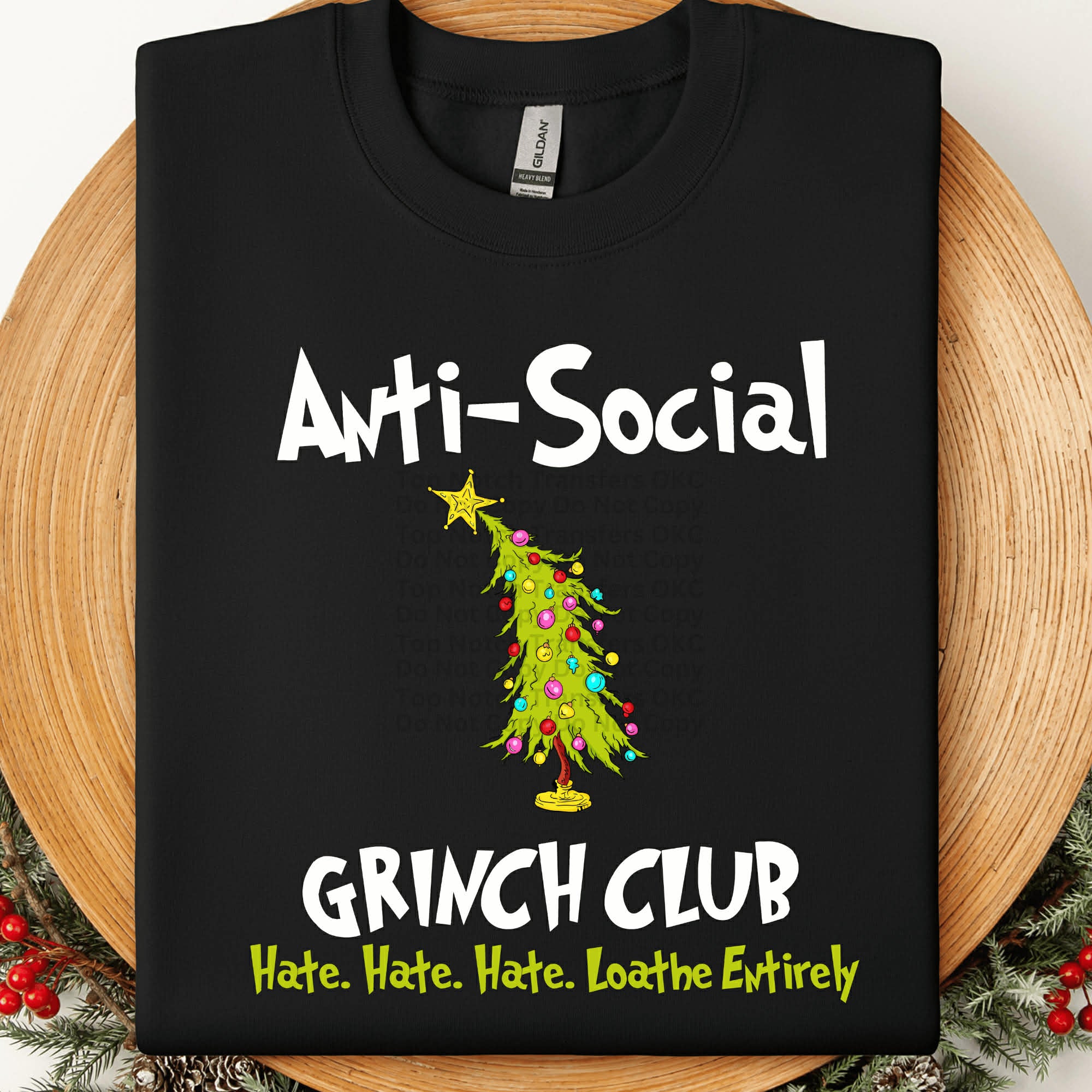 Anti Social Green Guy Tree- ADULT