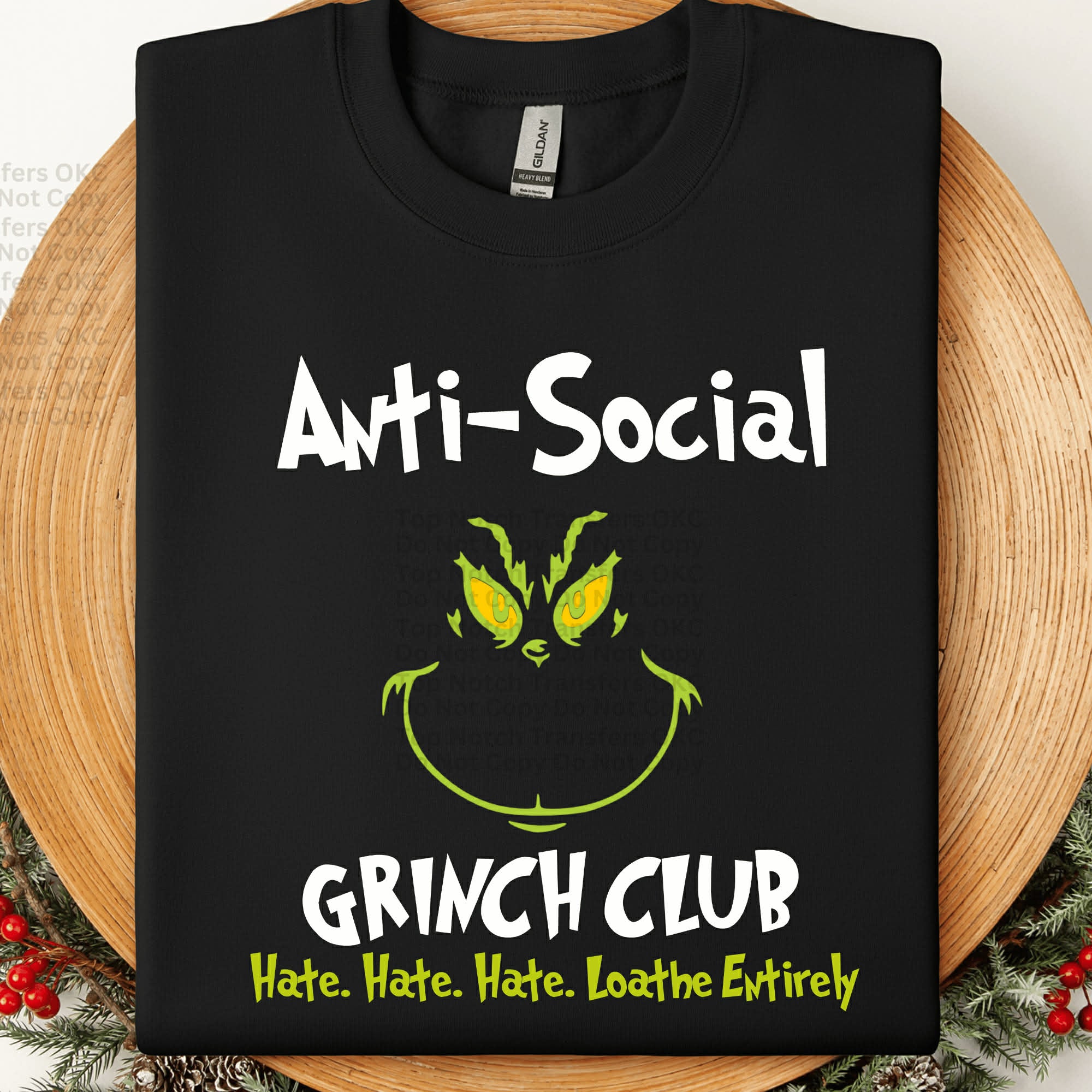Anti Social Green Guy Face- ADULT
