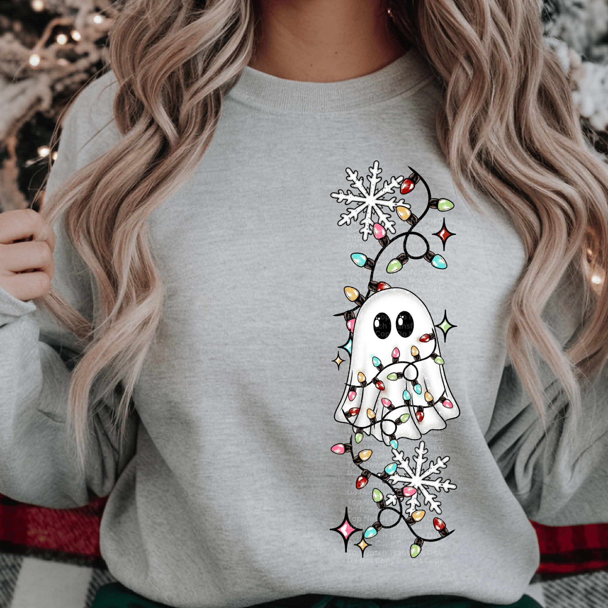 Ghostie Lights Christmas- ADULT