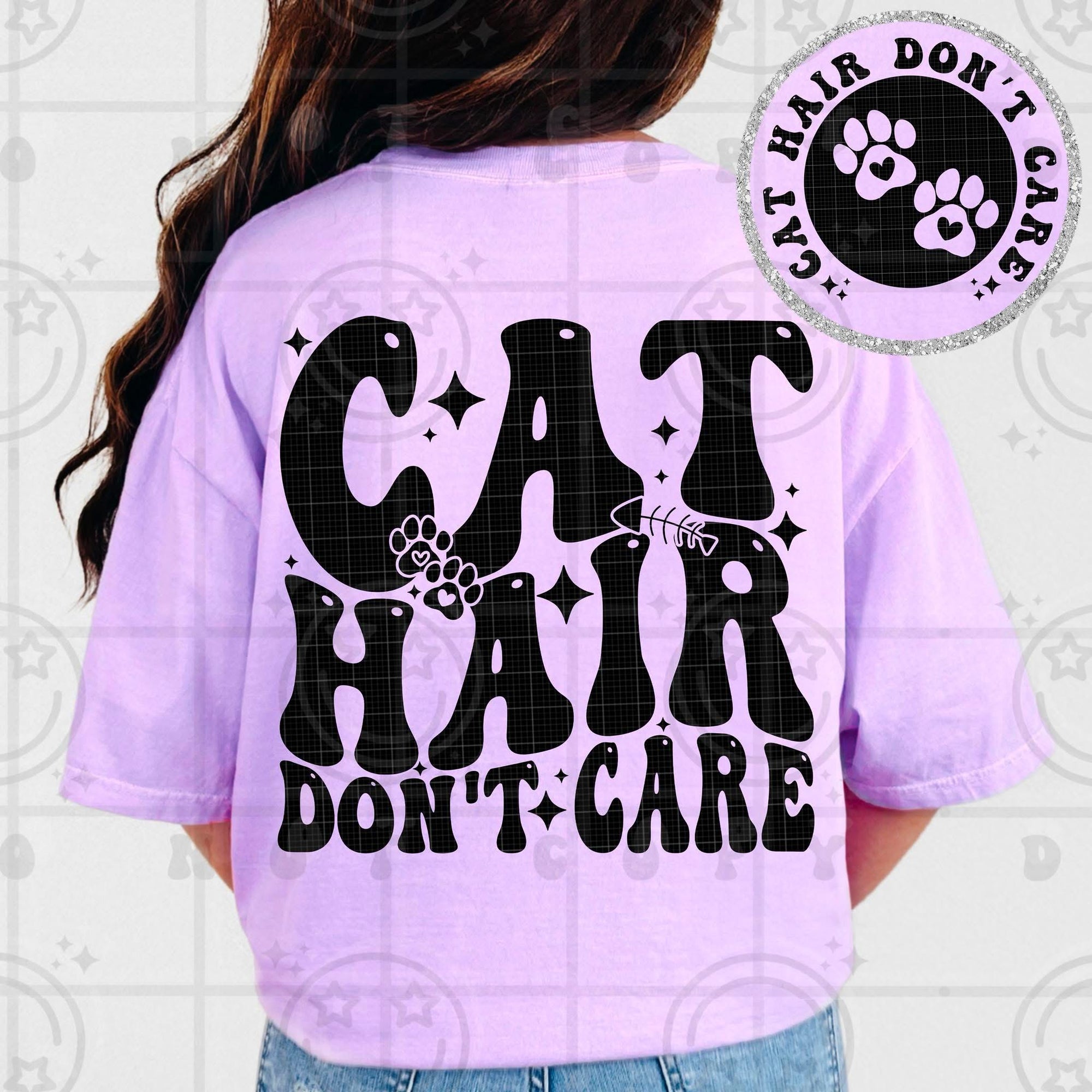 Cat Hair Don’t Care- ADULT