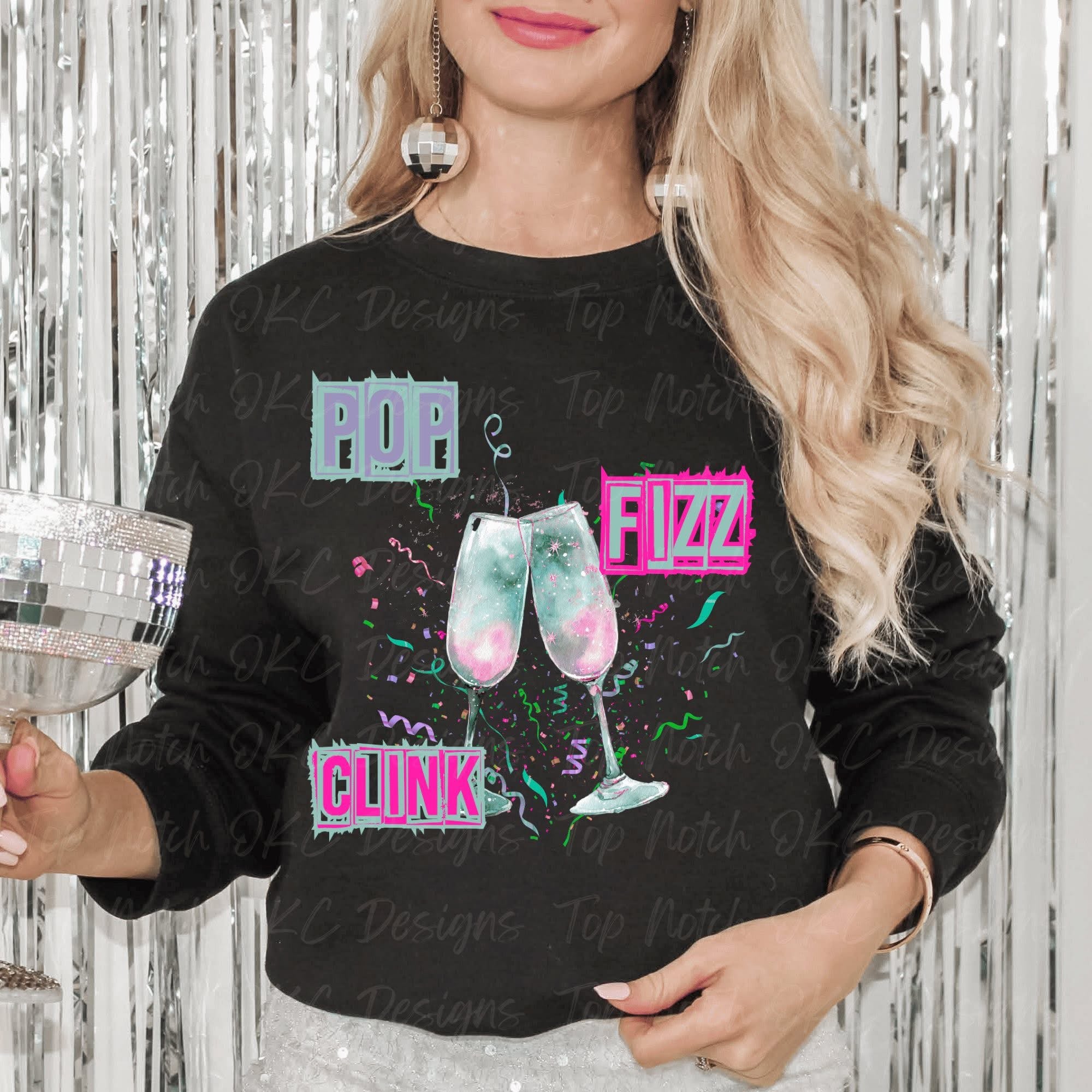 New Years Pop Fizz Clank- ADULT