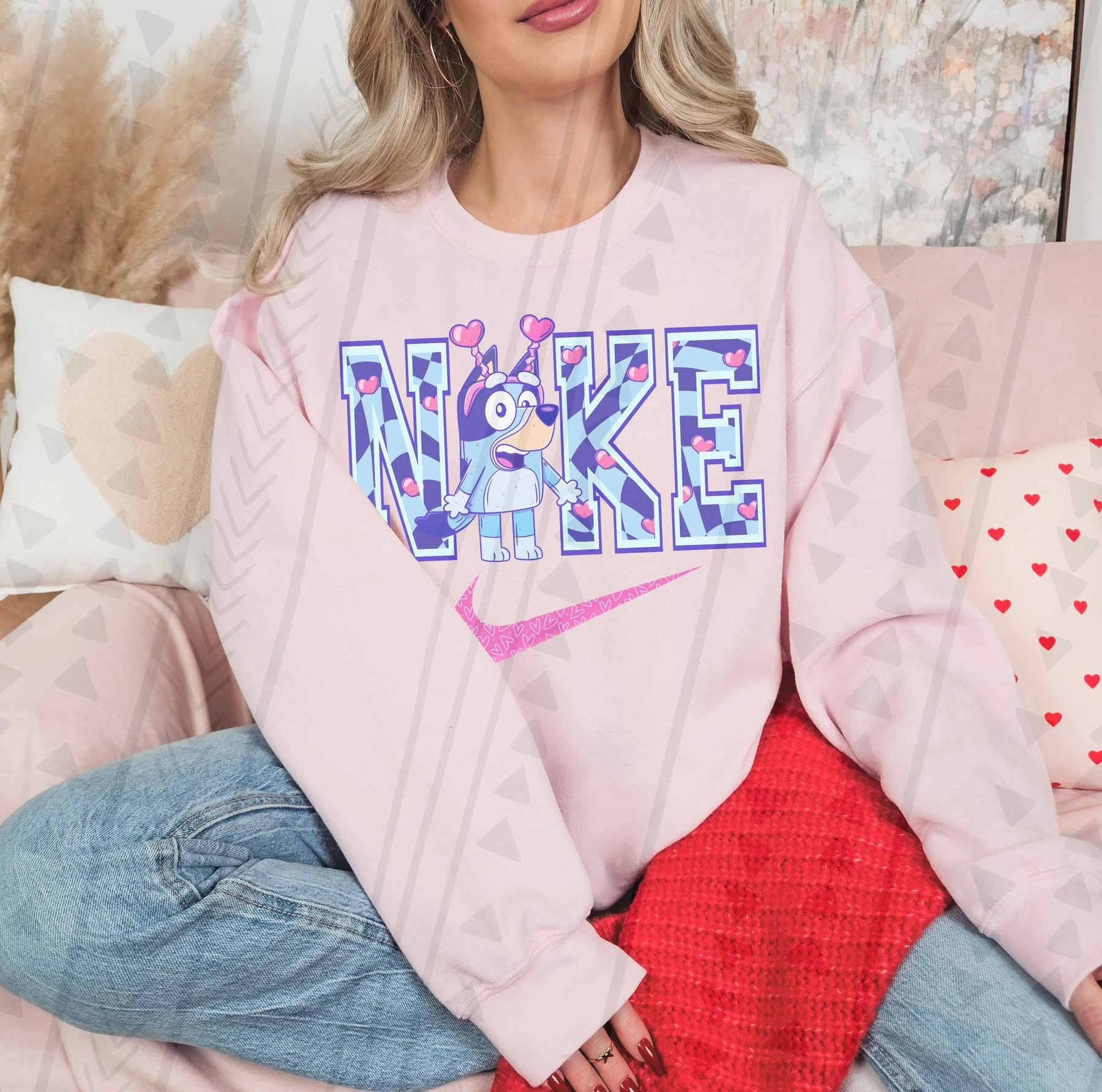 Swoosh Bluey Three -ADULT