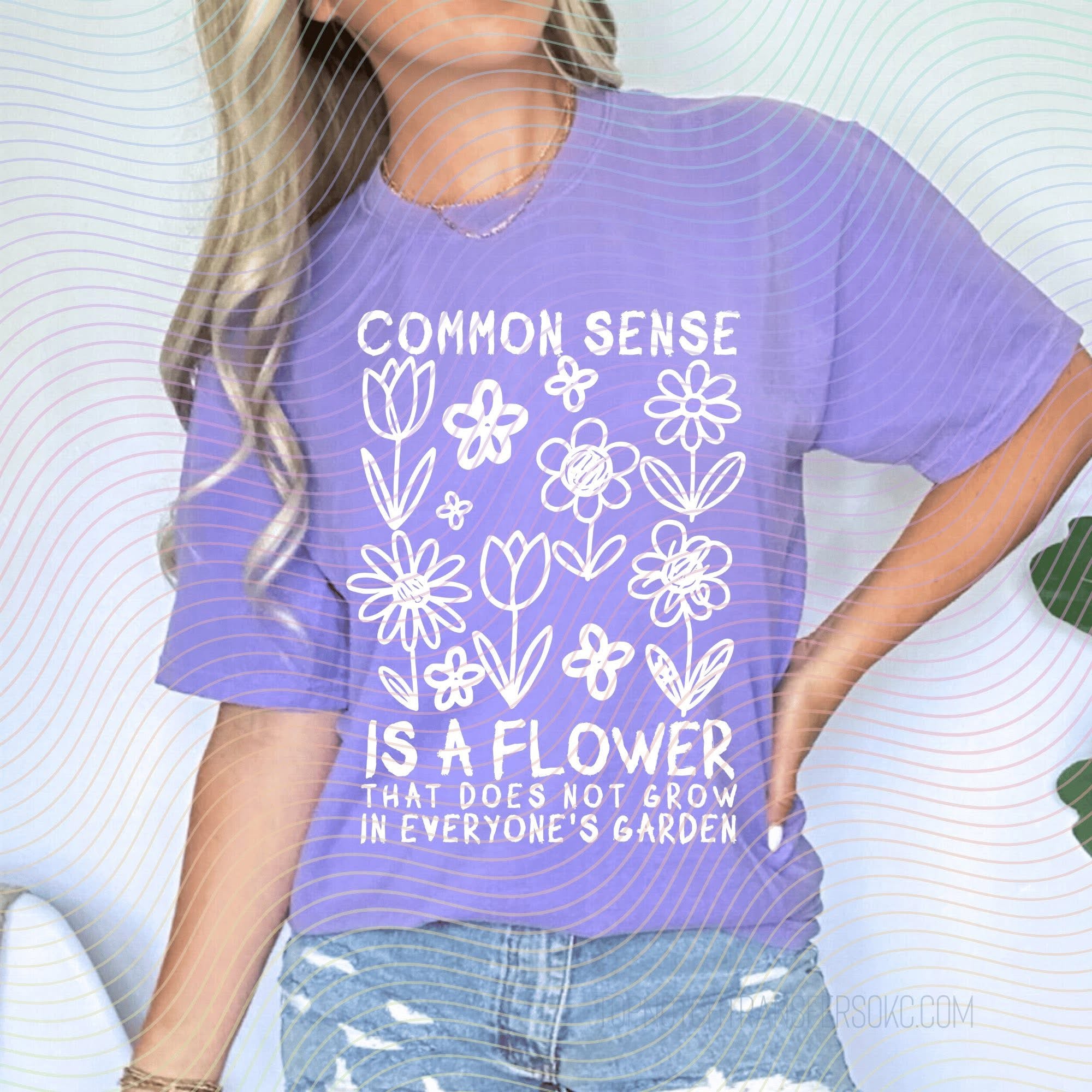 Common Sense Flower-ADULT