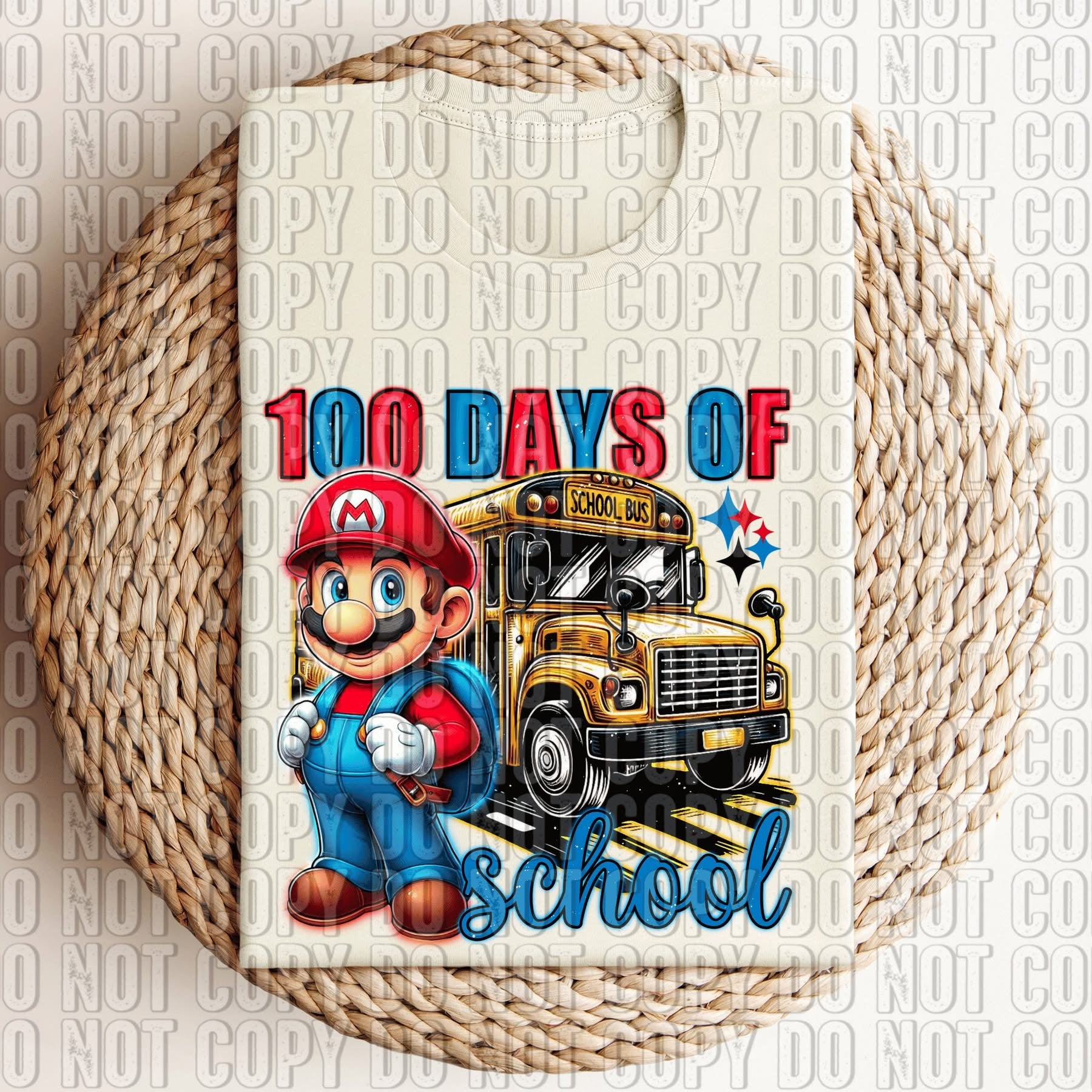 100 Days of School Mario-YOUTH