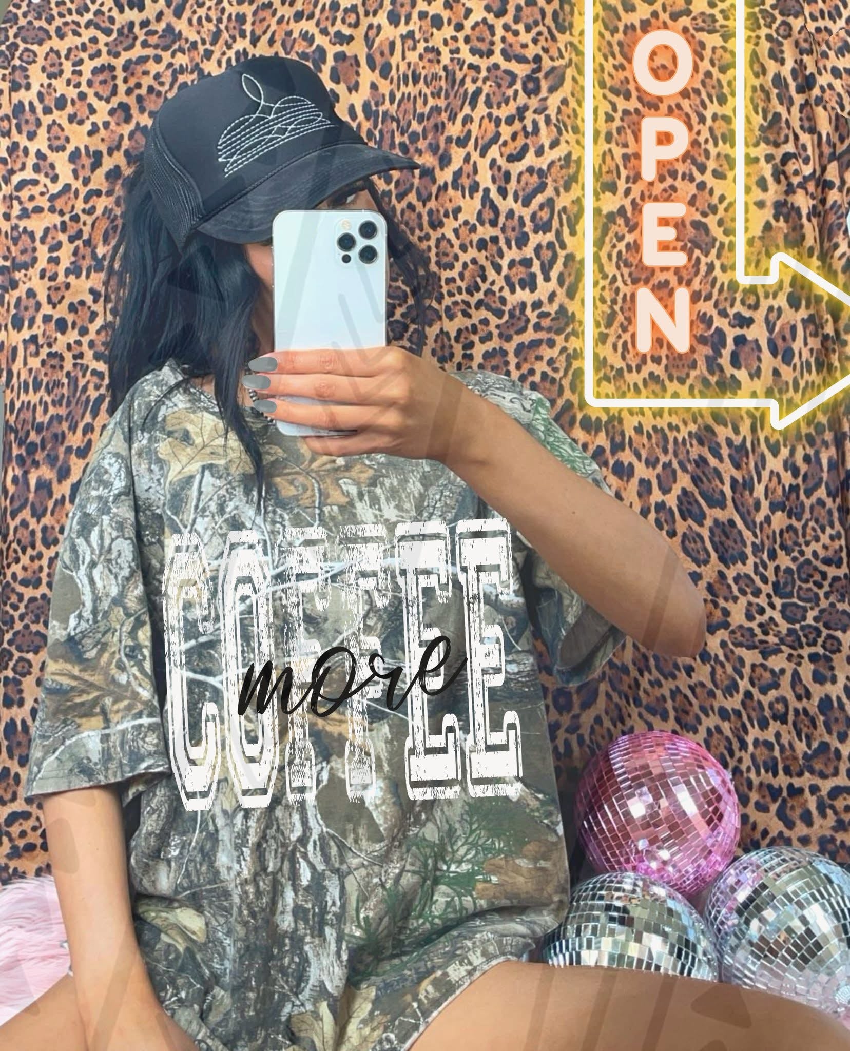Camo More Coffee-ADULT