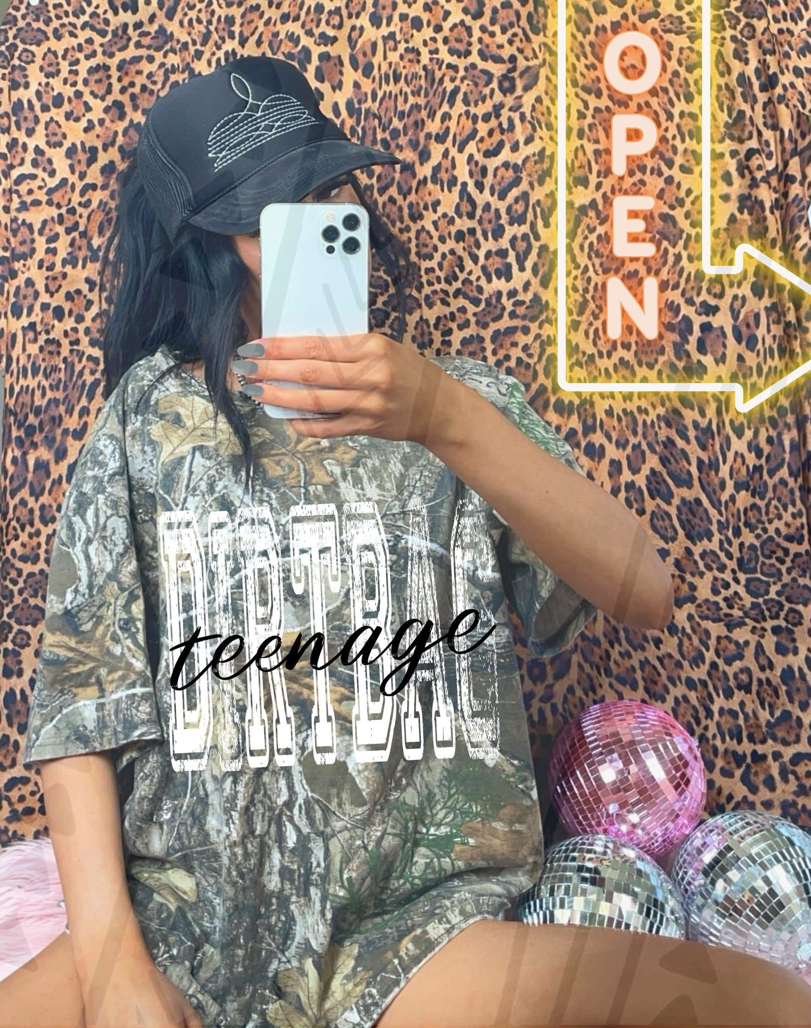 Camo Teenage Dirtbag-ADULT