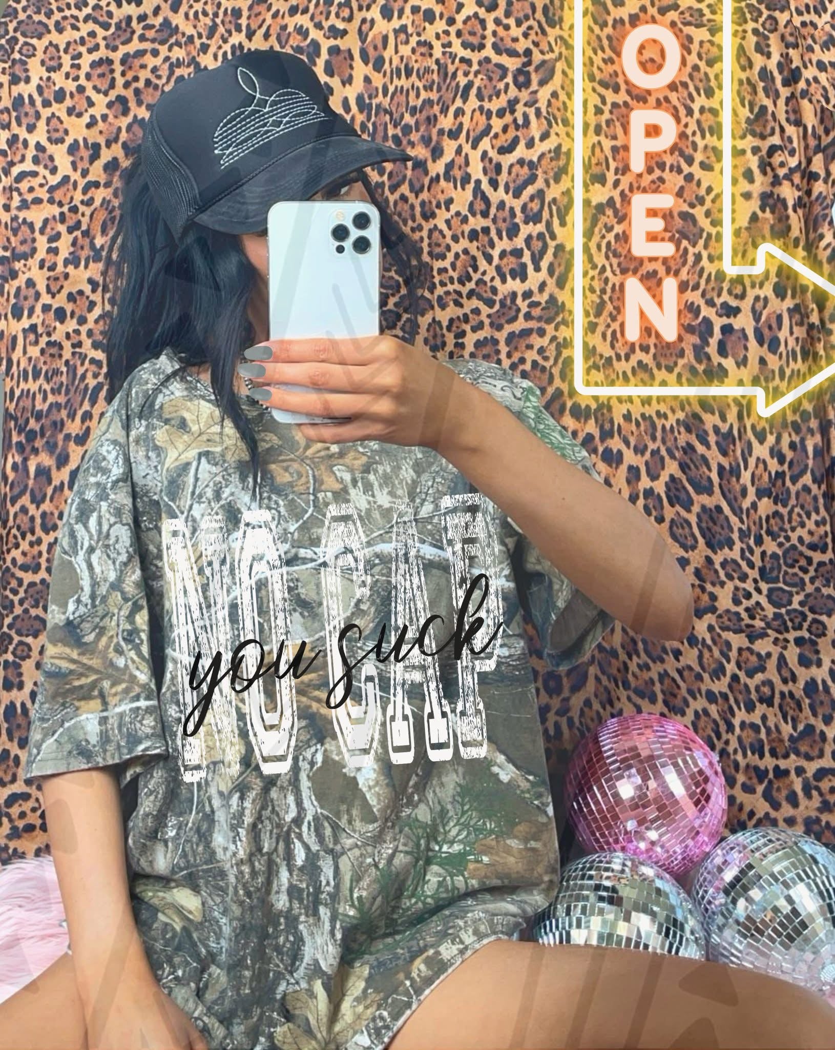 Camo You Suck No Cap-ADULT