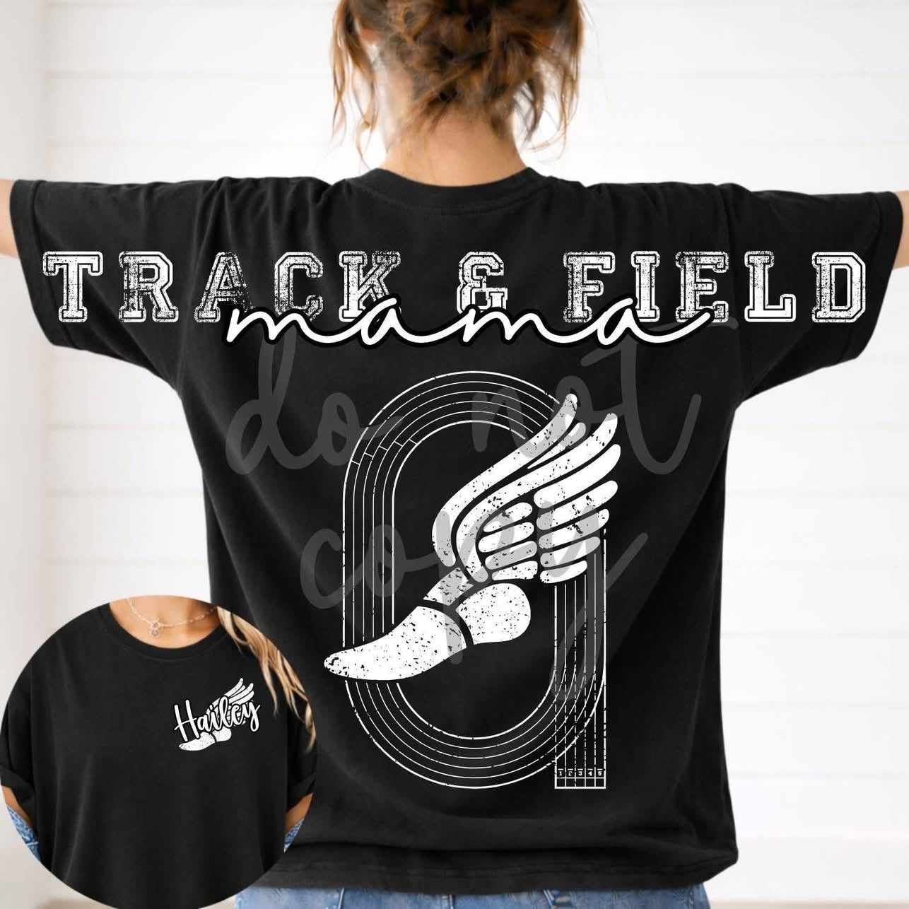 Track Mama Full Back Custom -ADULT