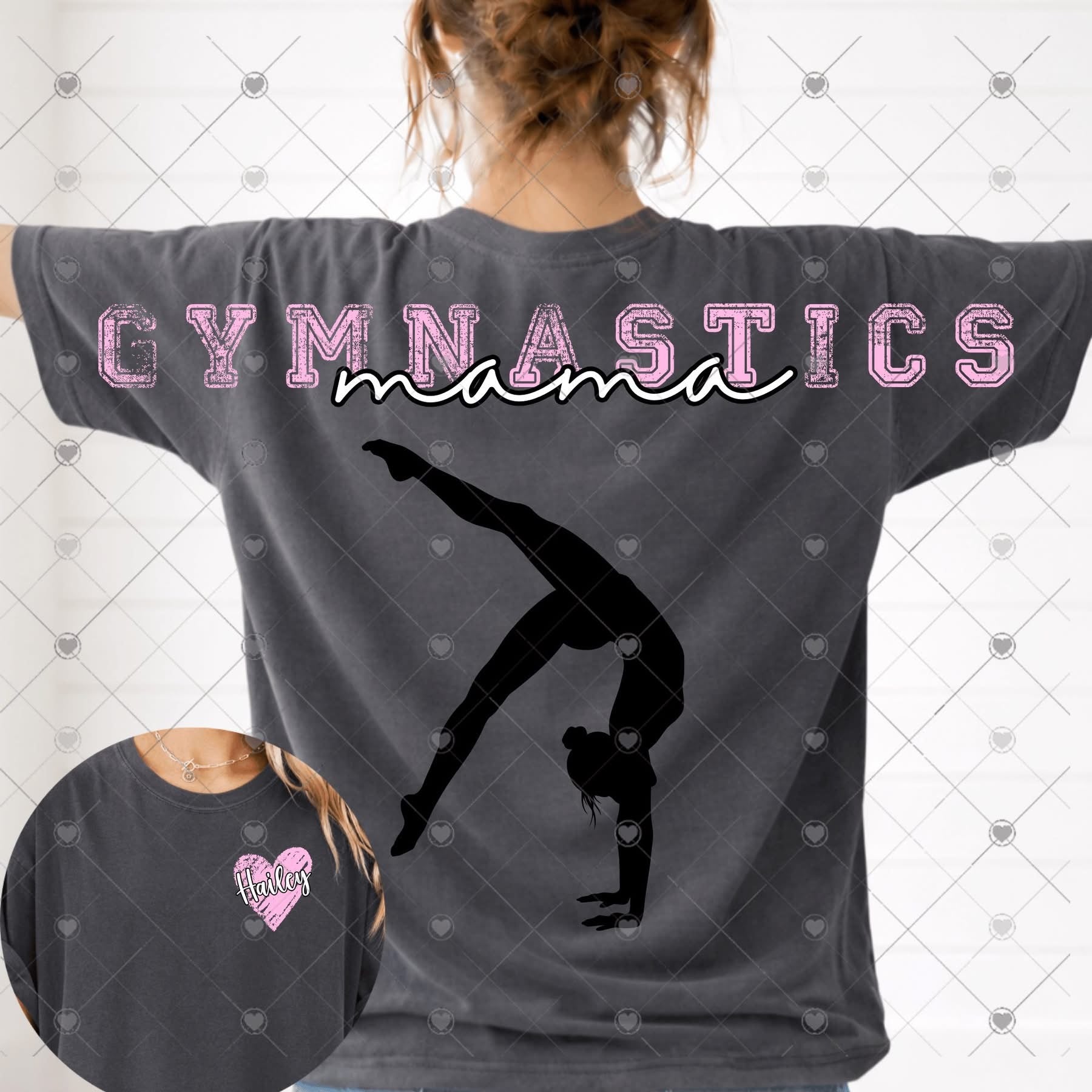 Gymnastics Mama Full Back Short Sleeve-ADULT