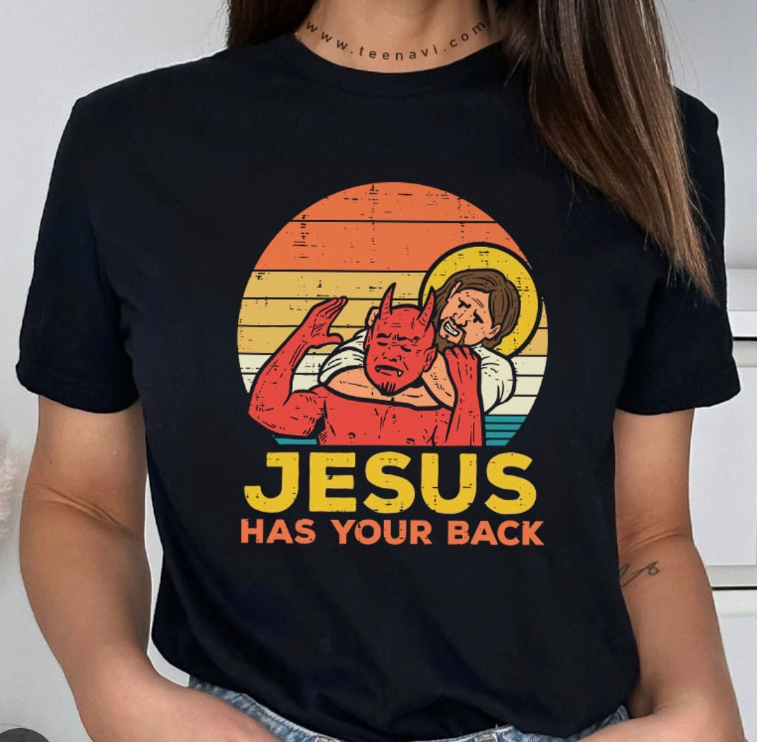 Jesus Has Your Back Jiu Jitsu-ADULT