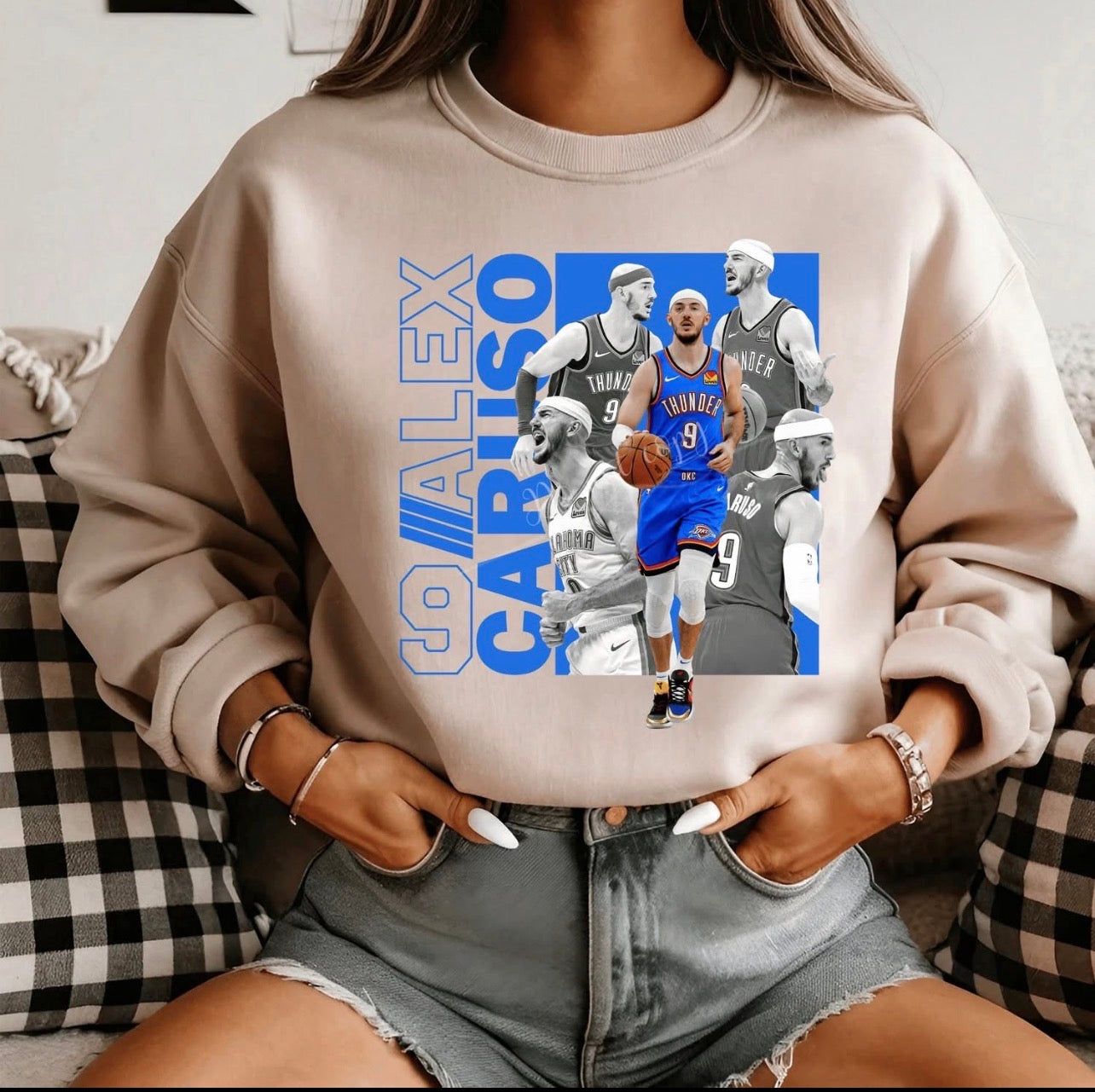 Caruso Blue Thund OKC Basketball-ADULT