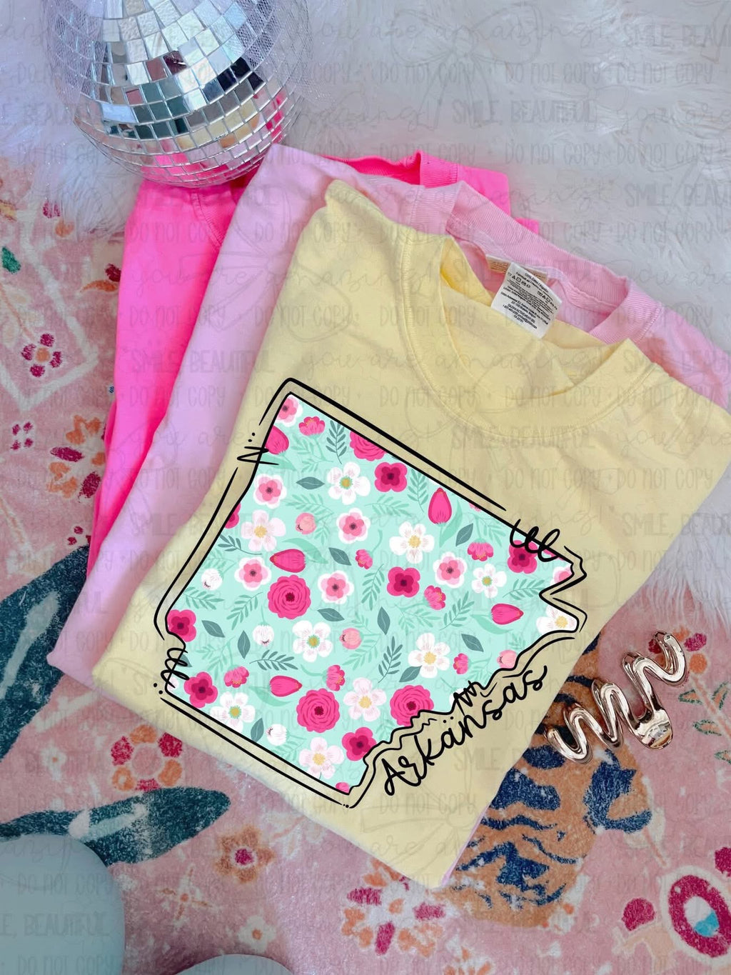 Spring Floral State Custom-ADULT