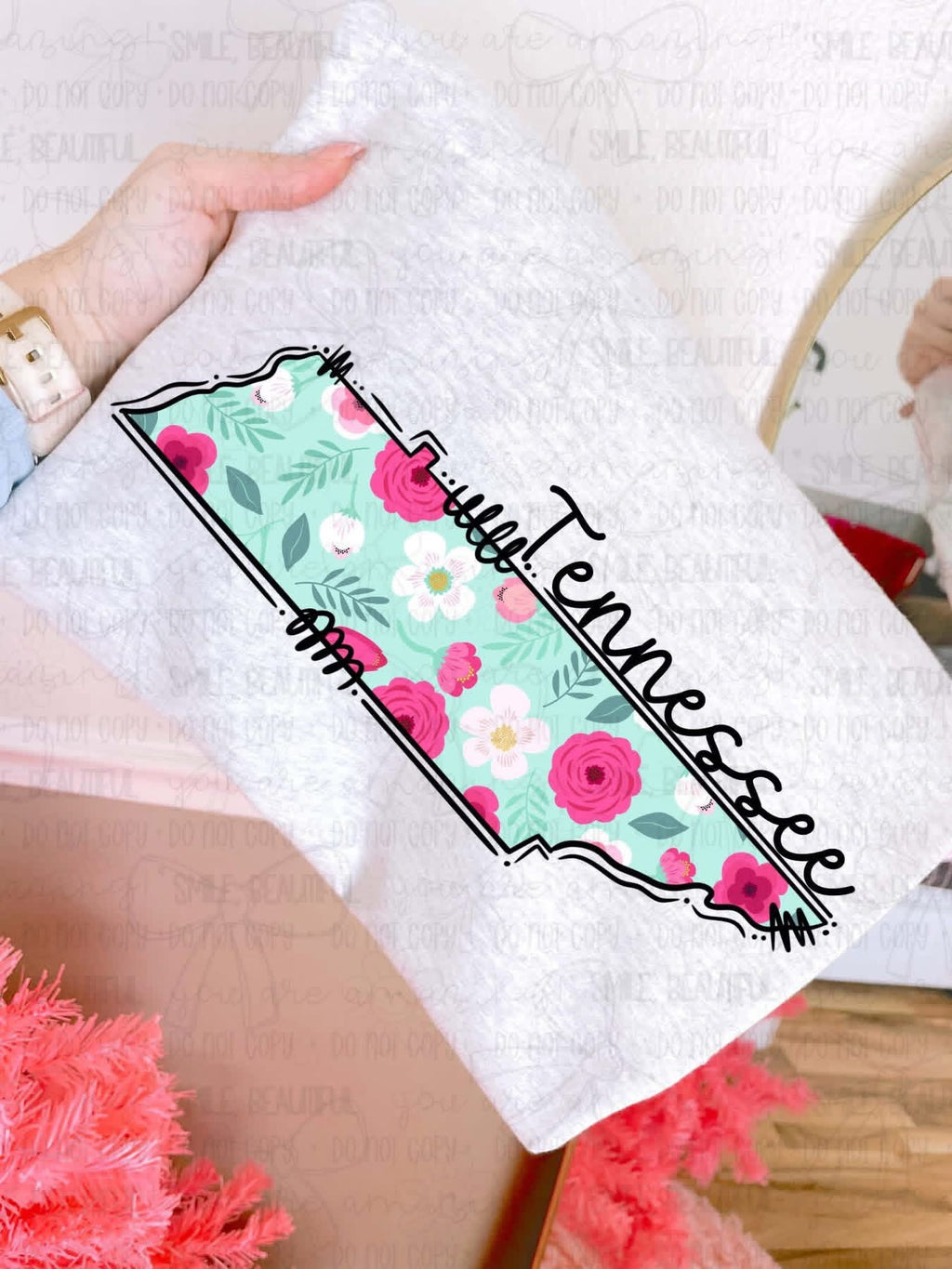 Spring Floral State Custom-ADULT