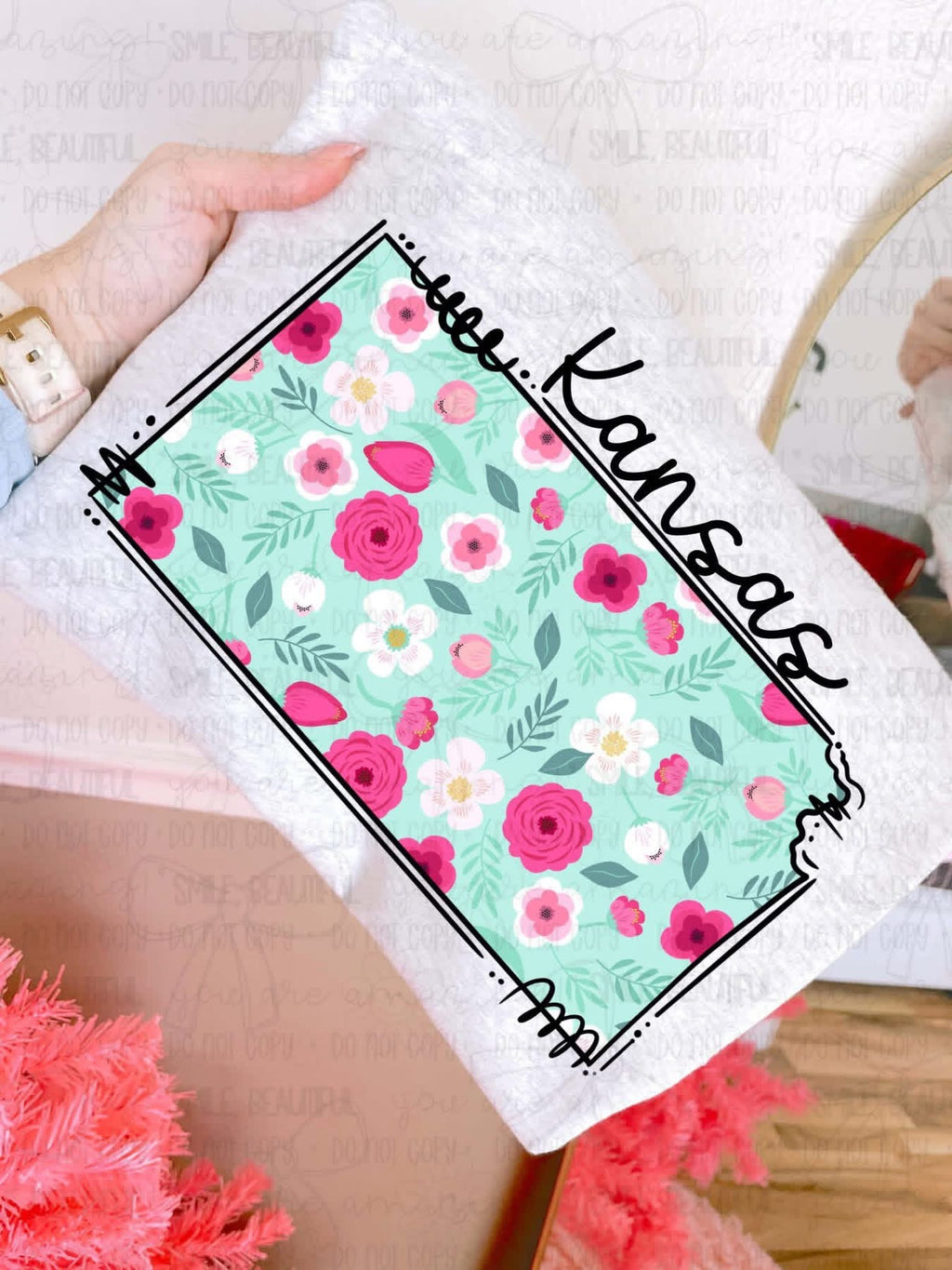 Spring Floral State Custom-ADULT