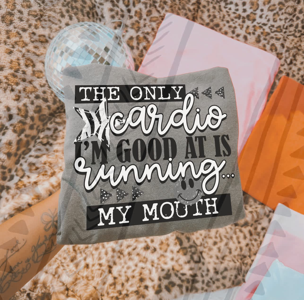 Cardio Running My Mouth-ADULT