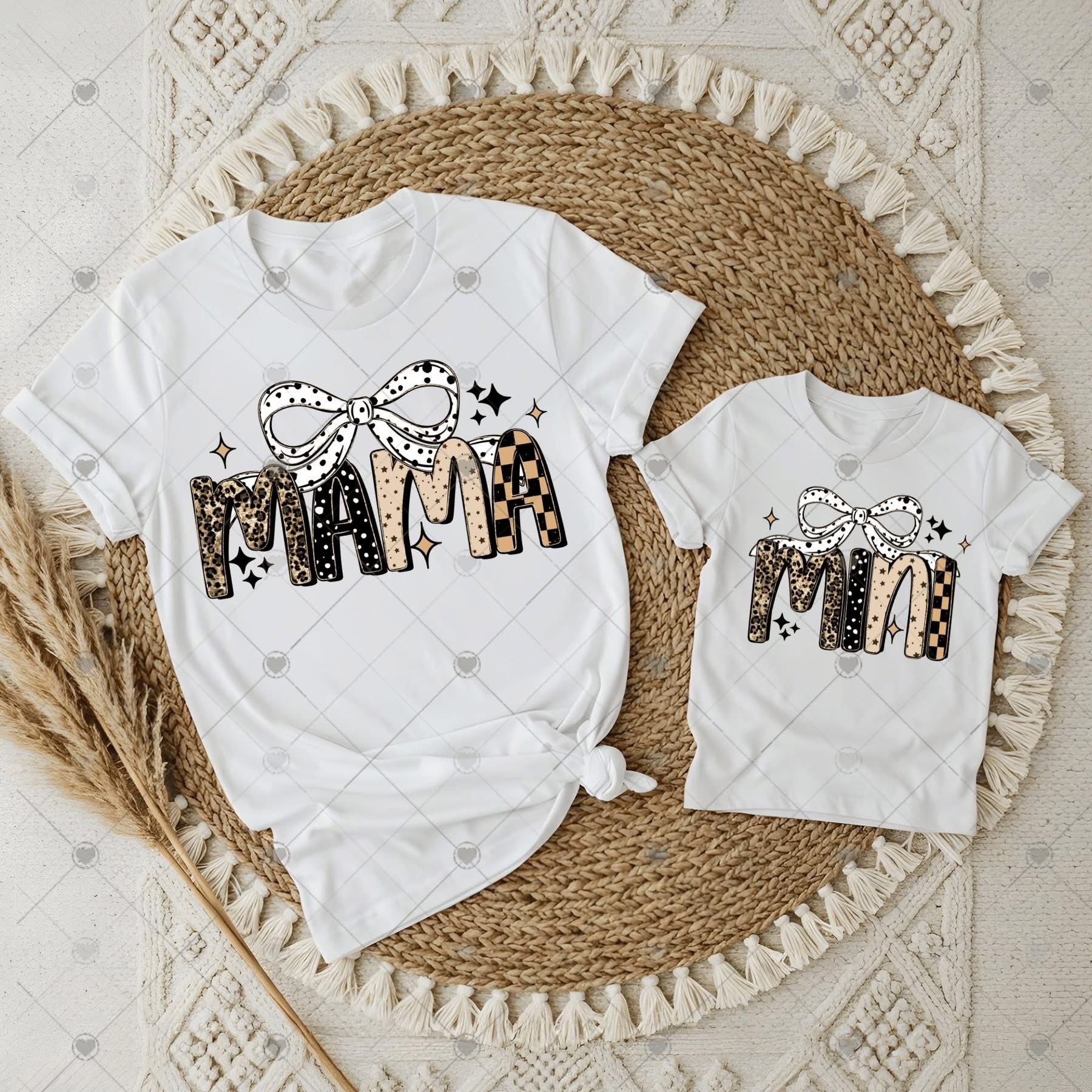 Mama Mini Leopard Pattern Mommy and Me-TODDLER