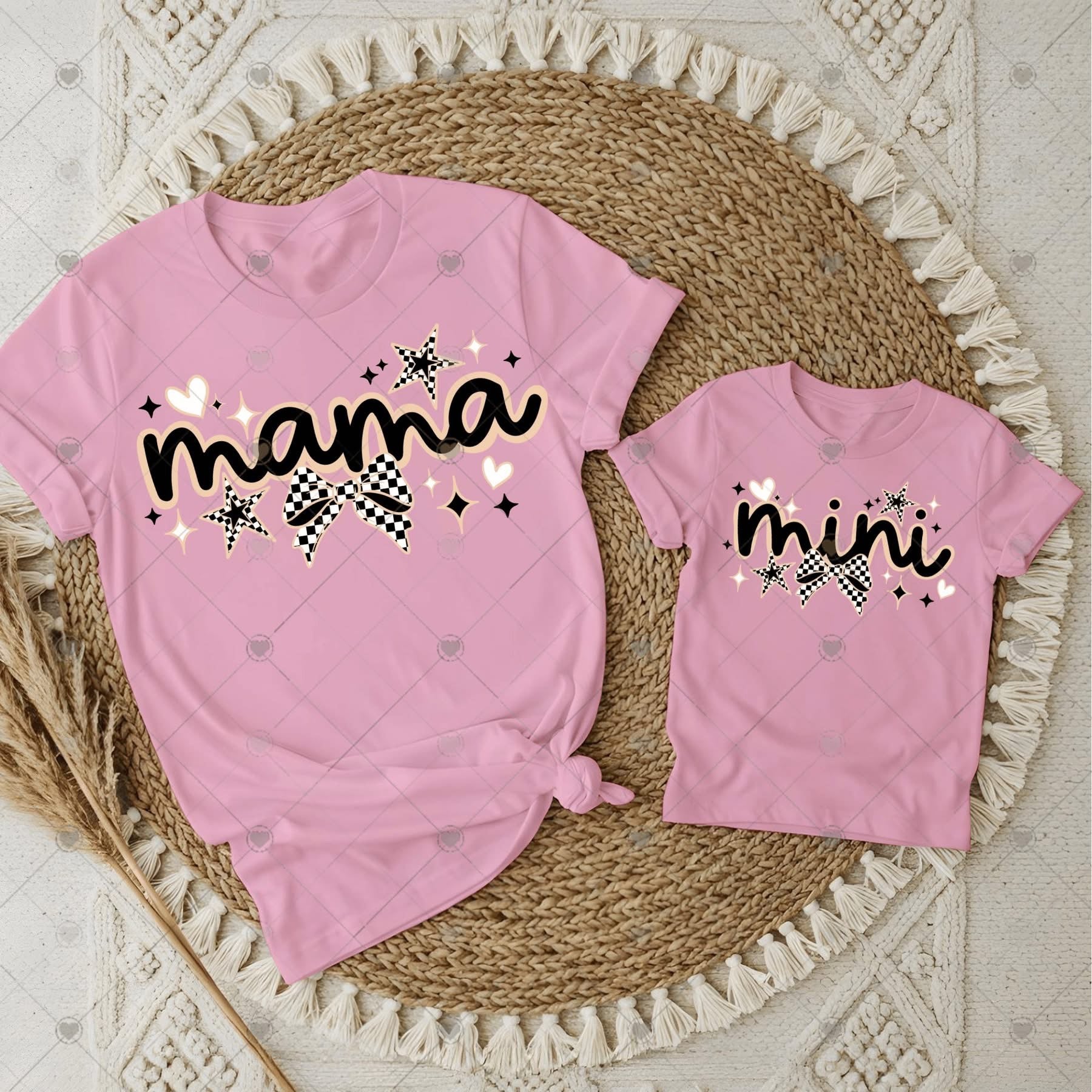 Mama Mini Race Bow Mommy and Me-TODDLER