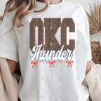 Thund Micro Leopard Bow OKC Basketball -ADULT
