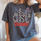 Thund Checker Curvy 2026 OKC Basketball Playoffs-ADULT