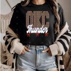 Thund Micro Leopard Bow OKC Basketball -ADULT