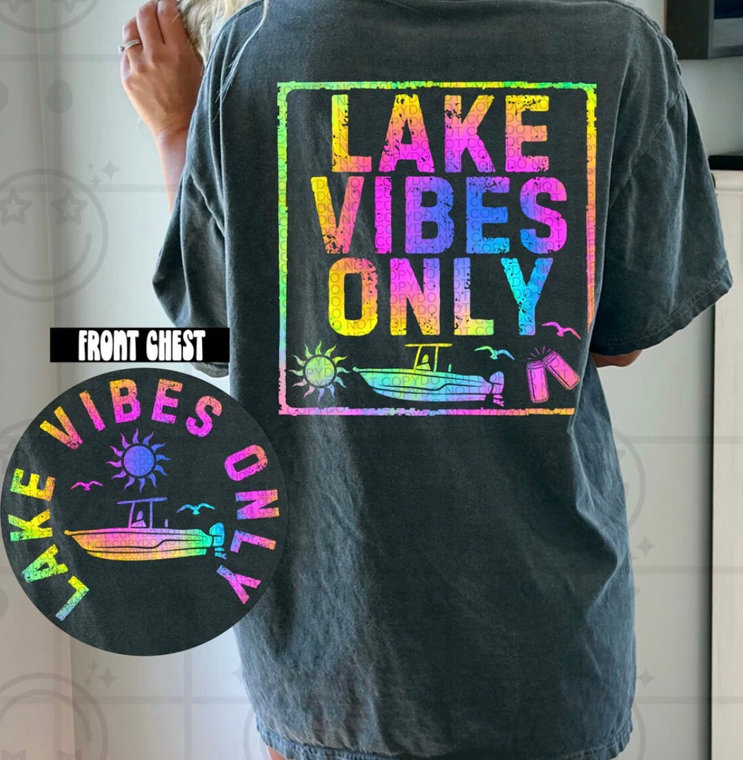 Lake Vibes Only Boat-ADULT