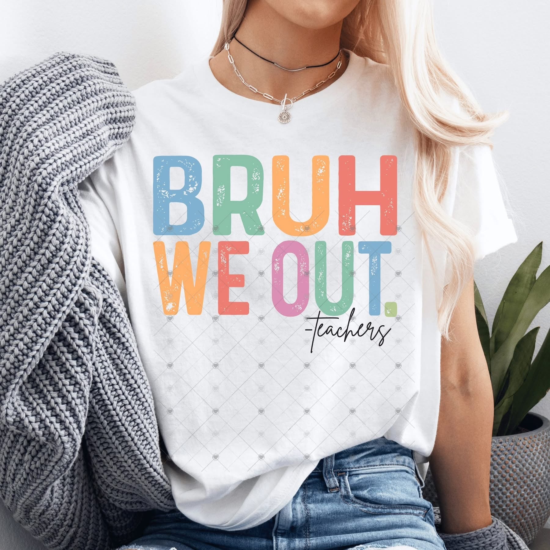 Bruh We Out Teachers-ADULT