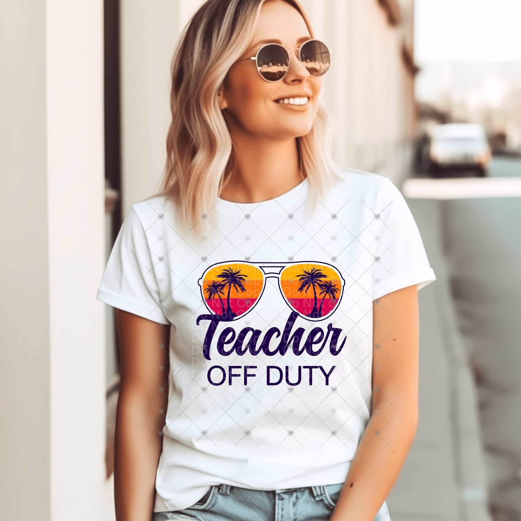 Teacher Off Duty Glasses-ADULT