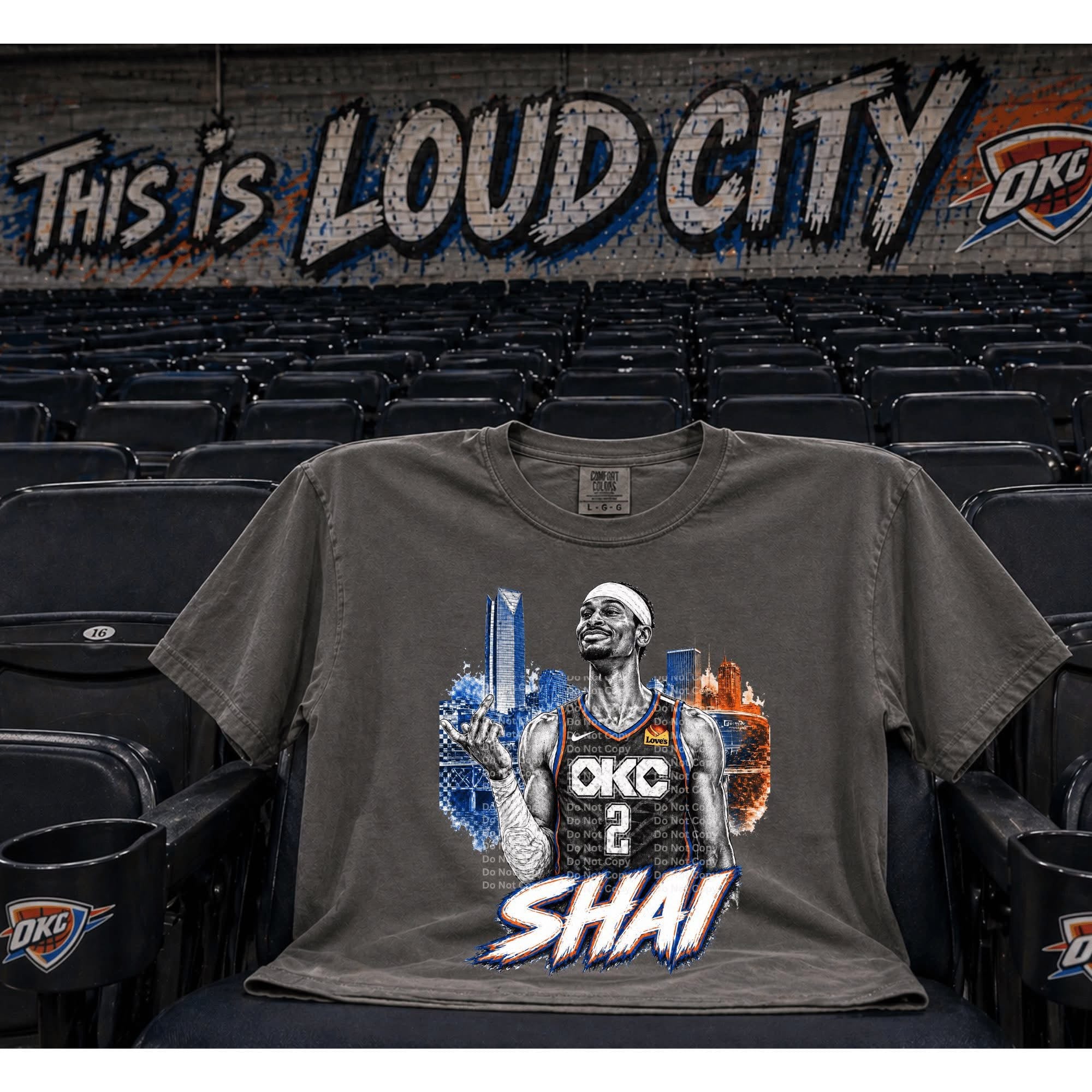 Shai City Thund OKC Basketball-ADULT