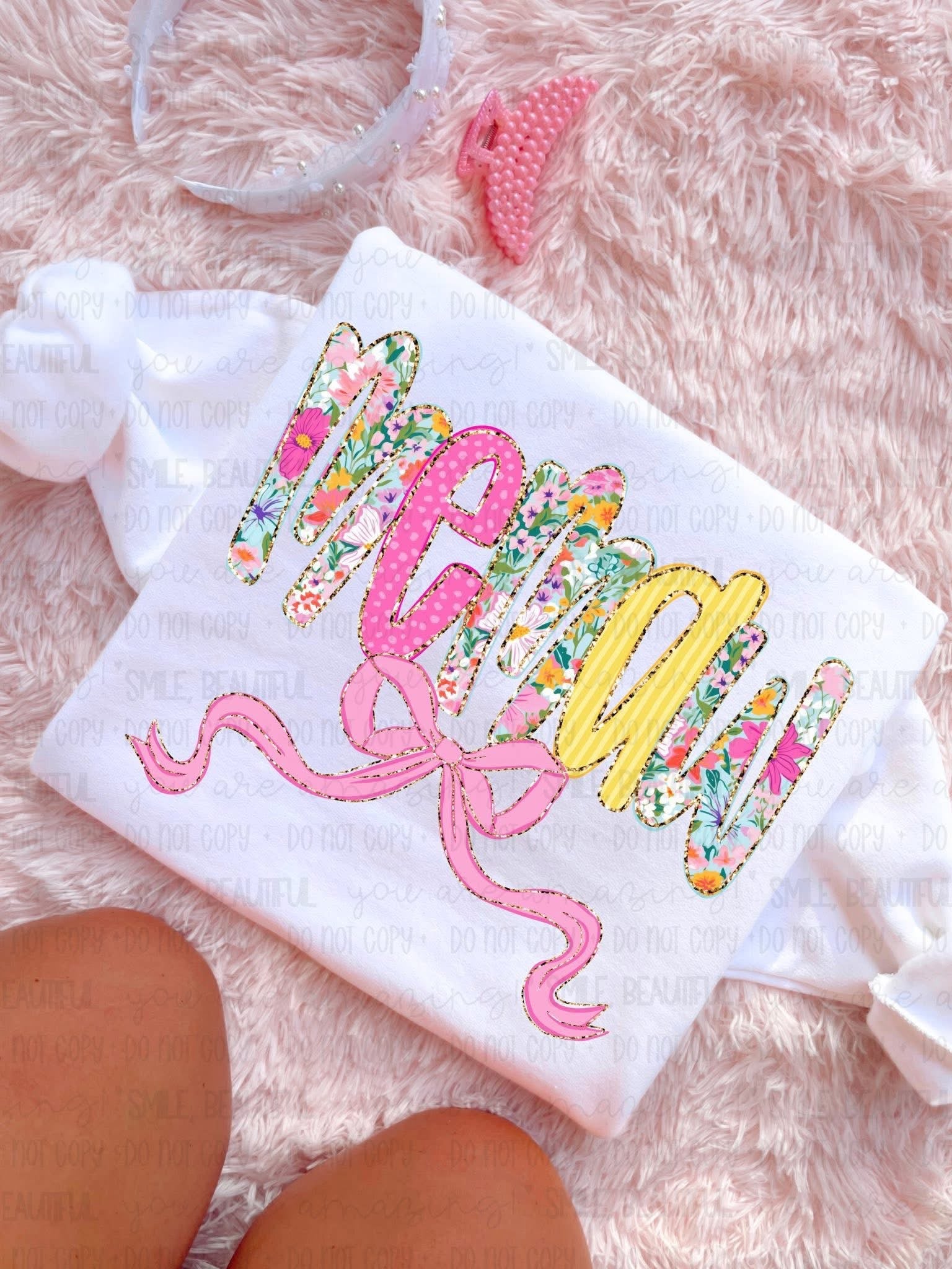 Spring Floral Mothers Day Titles-ADULT