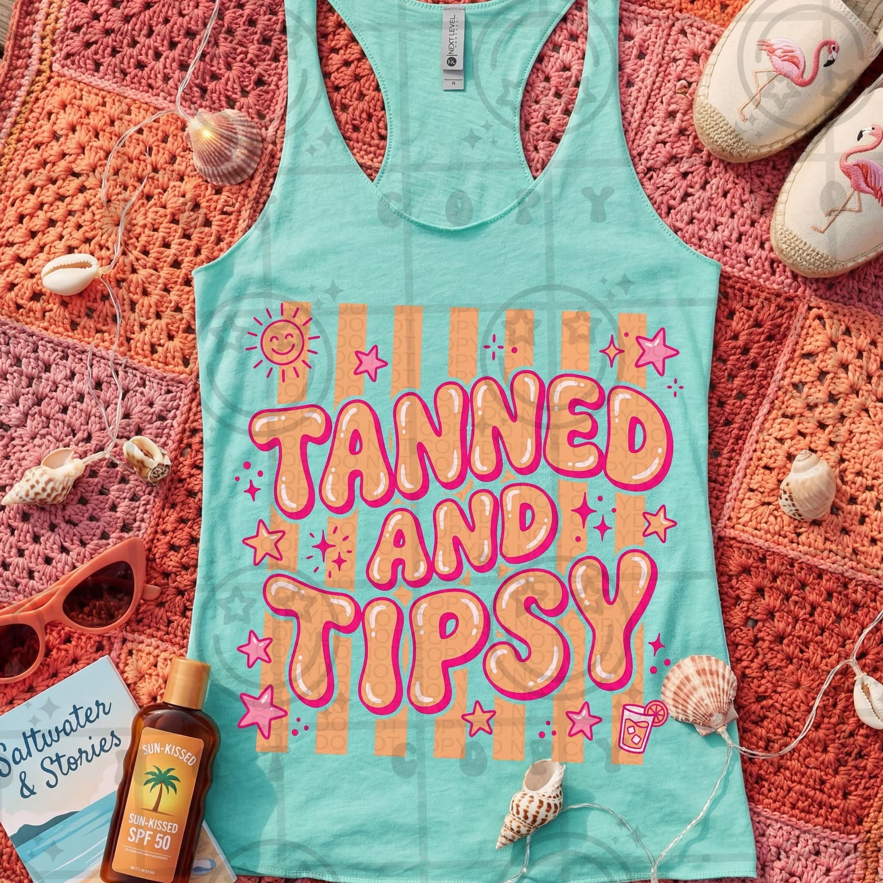 Tanned and Tipsy Lined-ADULT