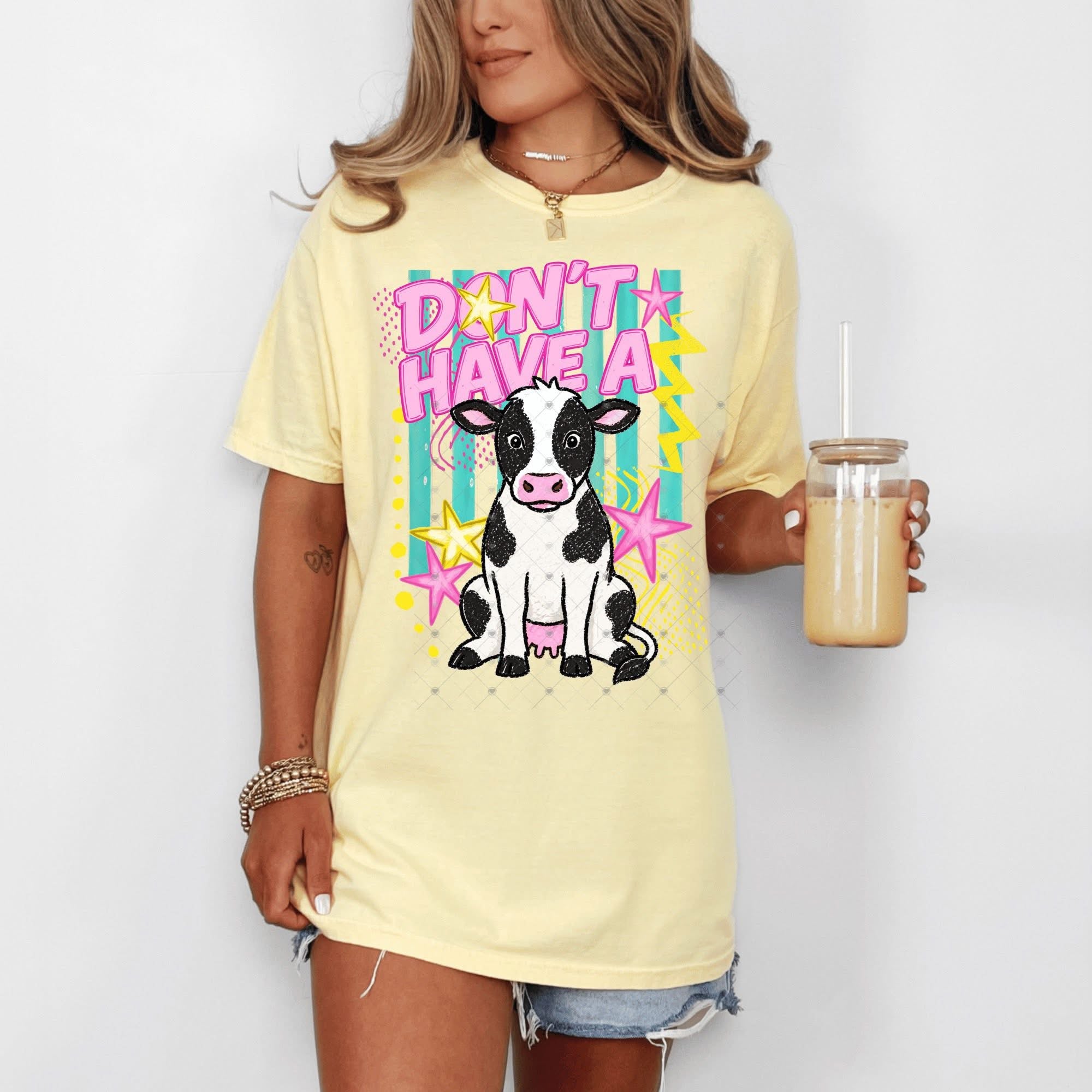Don't Have a Cow Animal Pun-ADULT