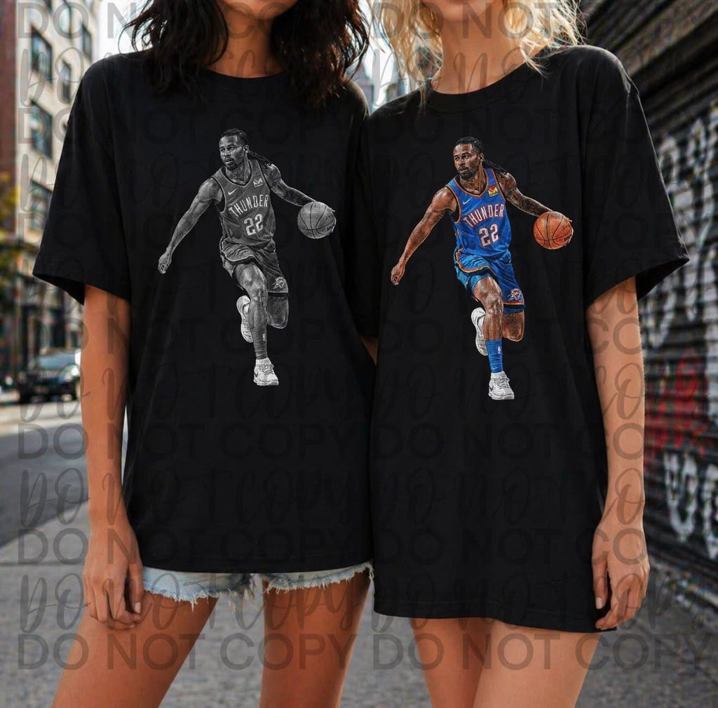 Thund Wallace Halftone Players OKC-ADULT