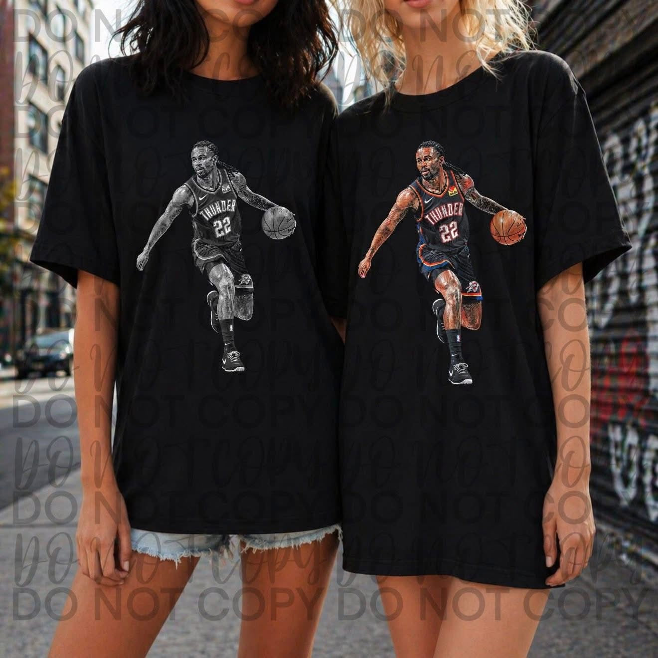 Thund Wallace Halftone Players OKC-ADULT