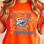 Hoops Collage Thund Basketball OKC-ADULT