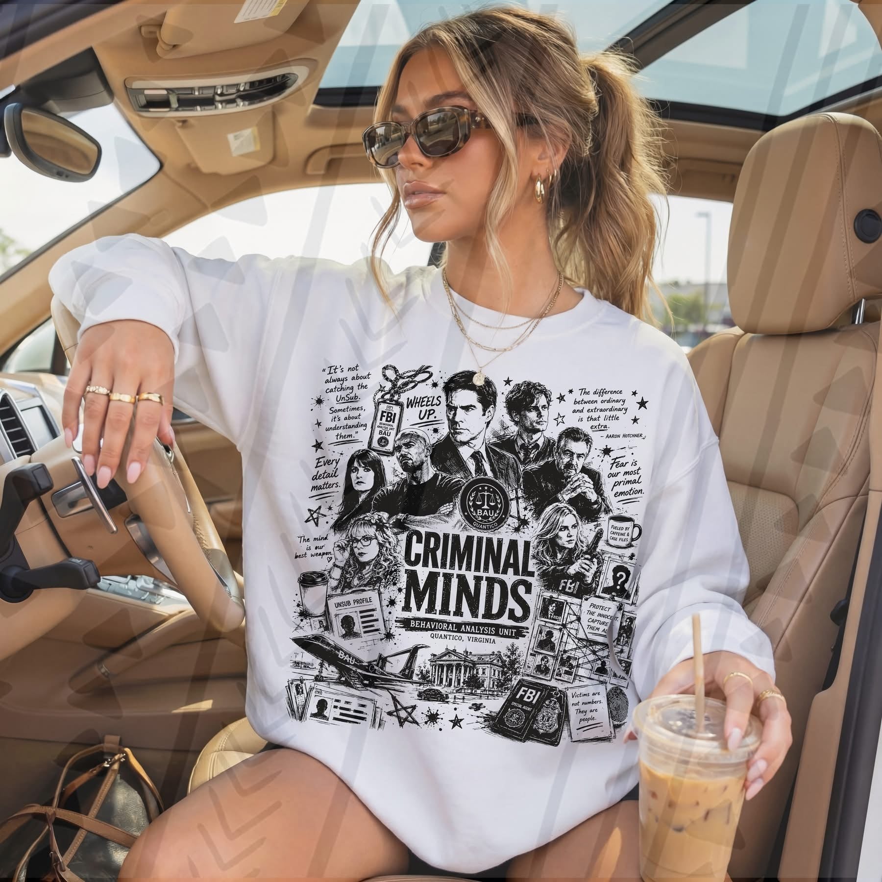 Minds Criminal Sketch Collage-ADULT