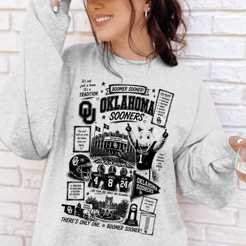 Sooner Sketch Collage-ADULT