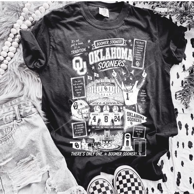 Sooner Sketch Collage-ADULT