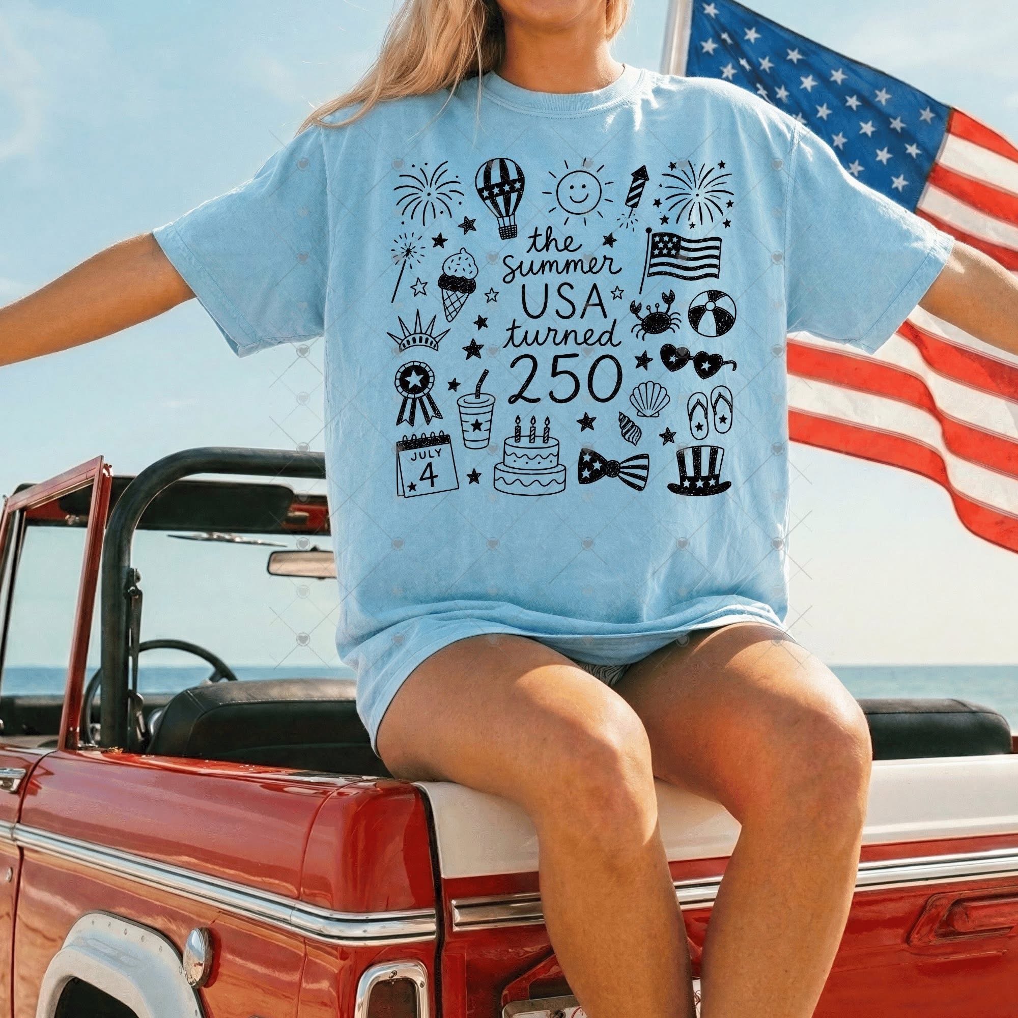 The Summer USA Turned 250-ADULT