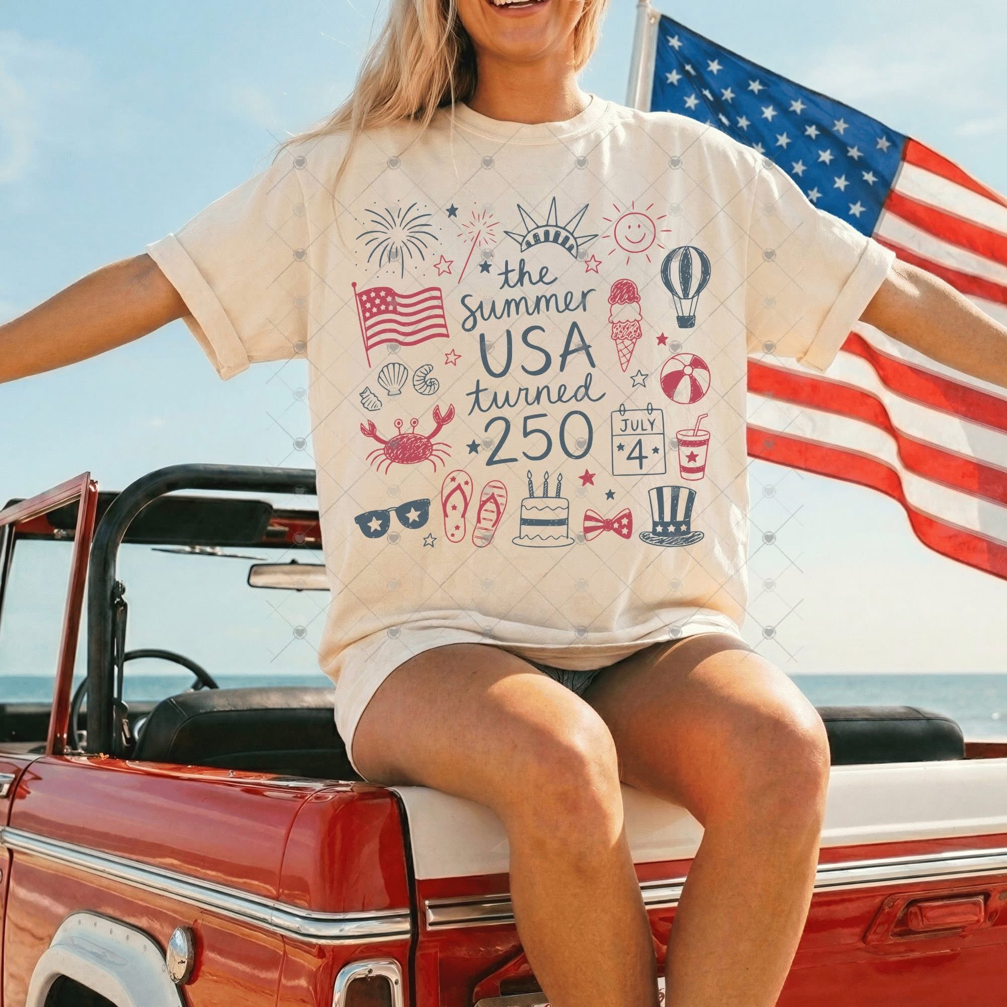 The Summer USA Turned 250-ADULT