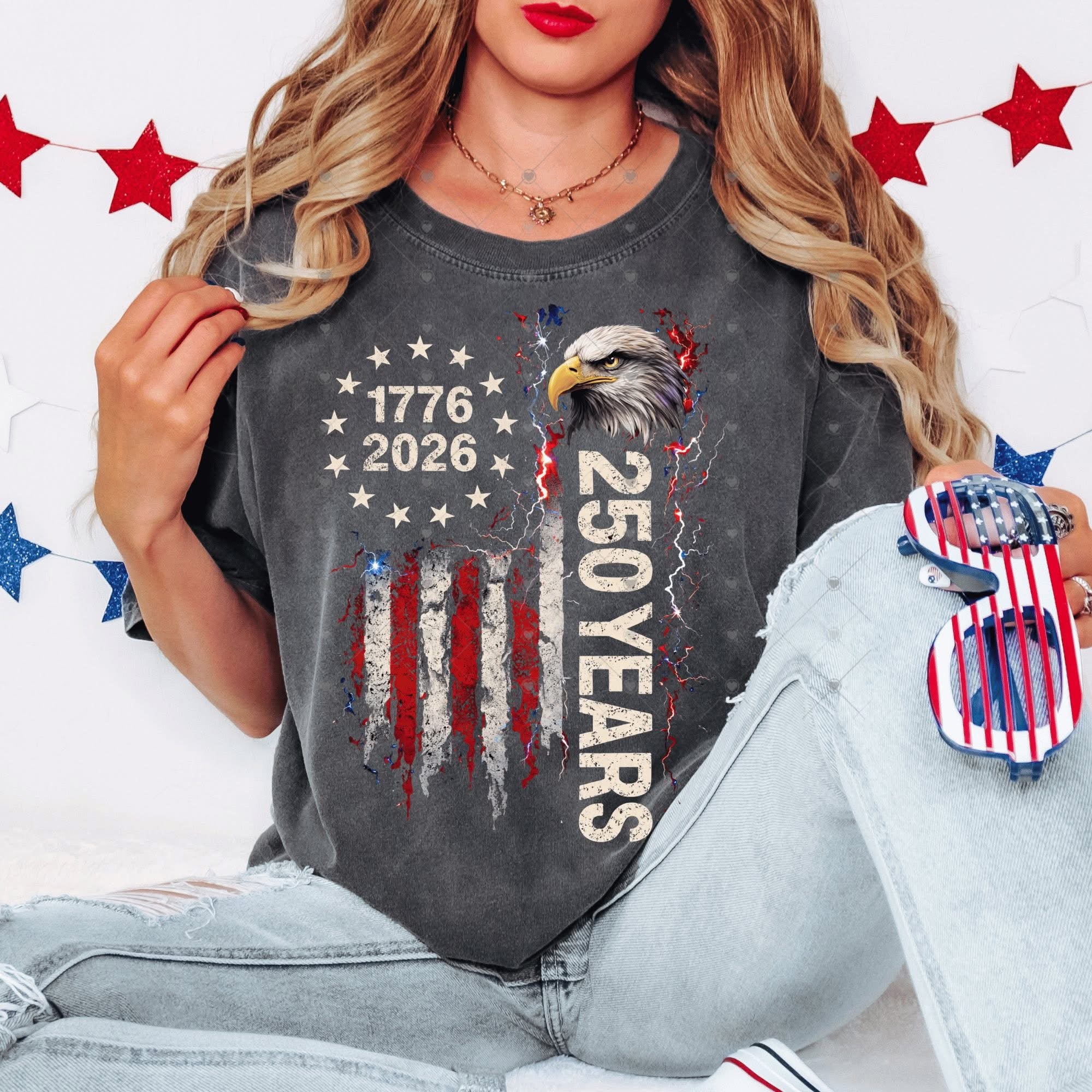250 Years Eagle Flag-ADULT