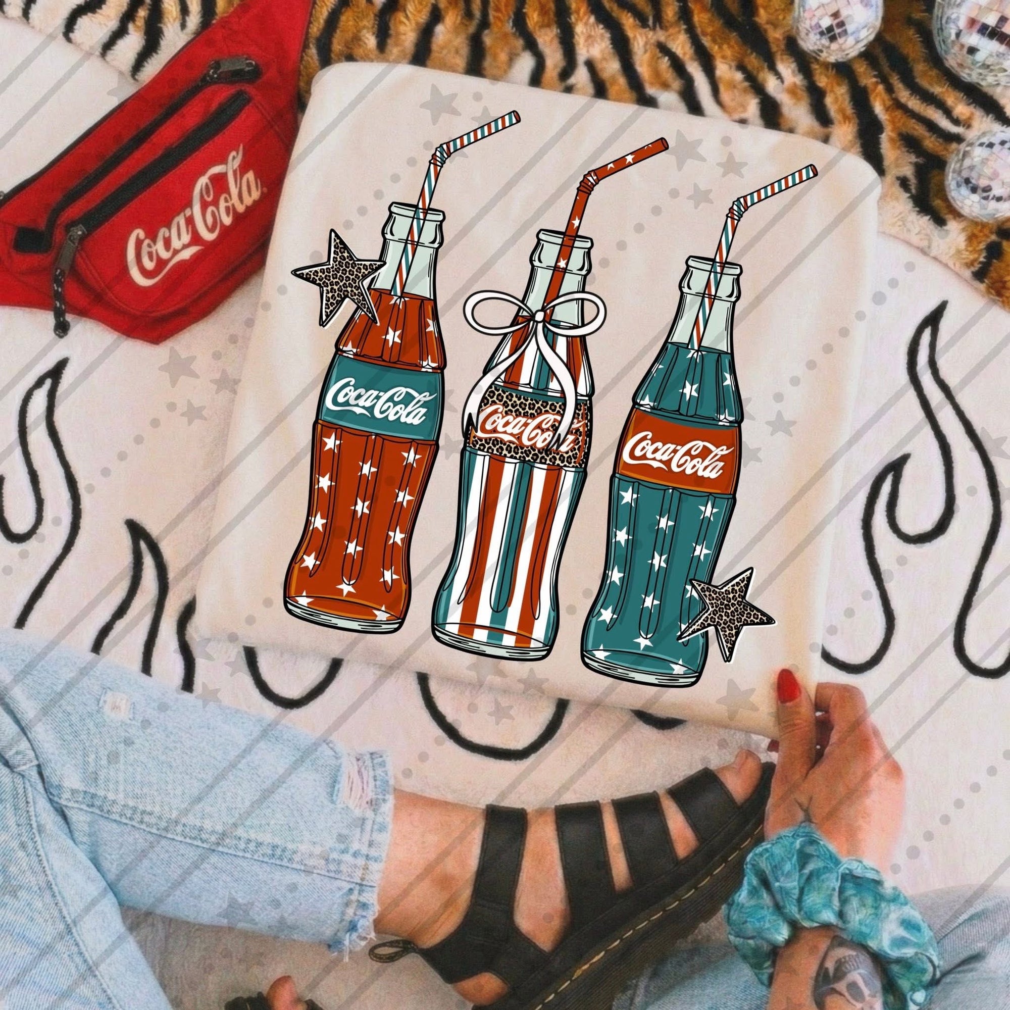Patriotic Soda Coke Cola-ADULT
