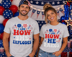 July 4th Couples She Explodes Glasses Option-ADULT