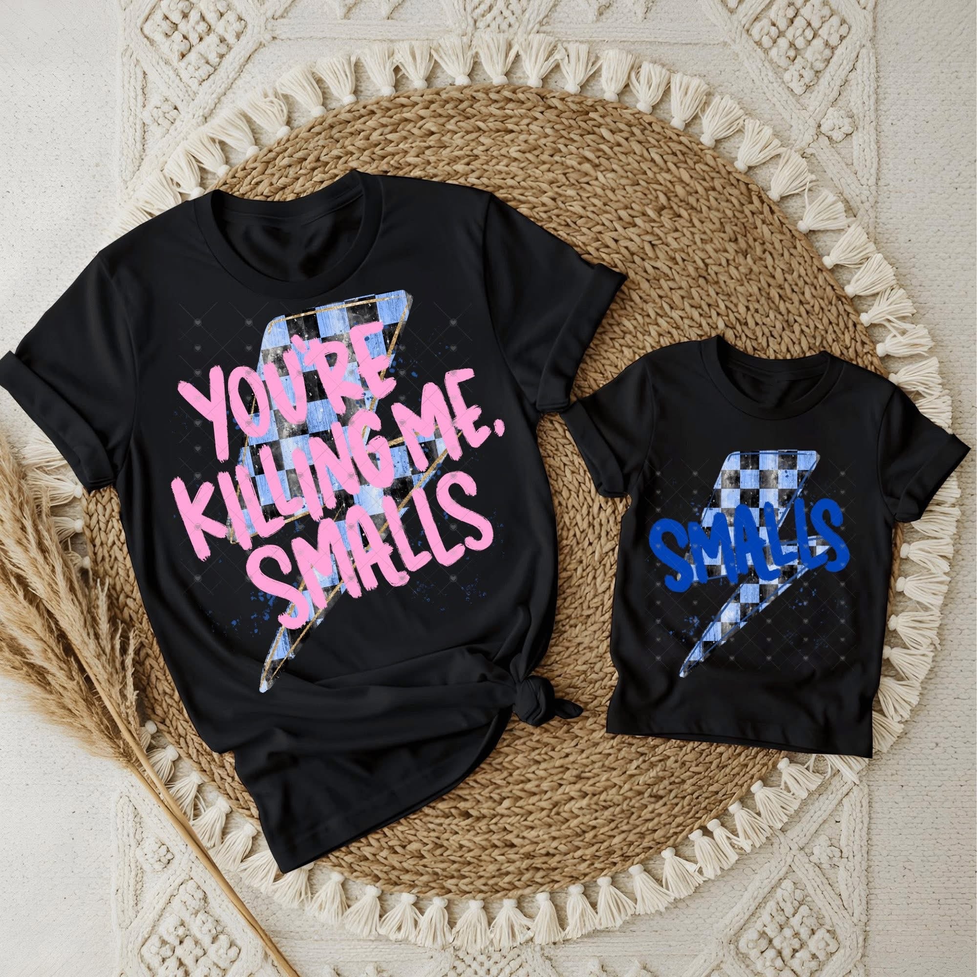 Killin Me Smalls Bolt Mommy and Me-ADULT